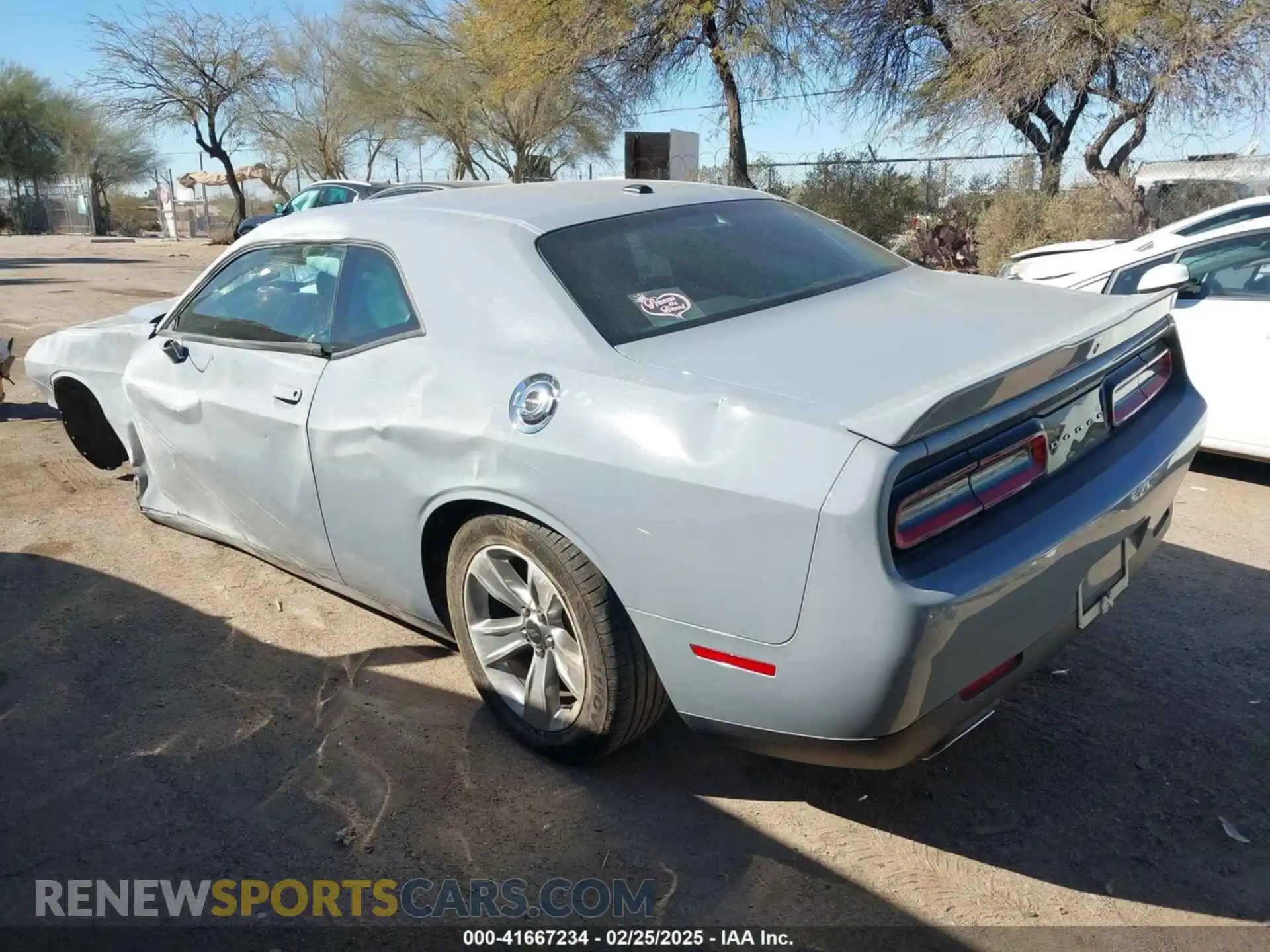 3 Photograph of a damaged car 2C3CDZAG5MH534621 DODGE CHALLENGER 2021