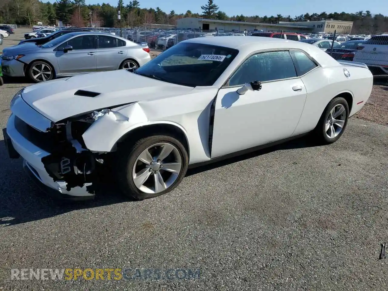 1 Photograph of a damaged car 2C3CDZAG5MH542685 DODGE CHALLENGER 2021