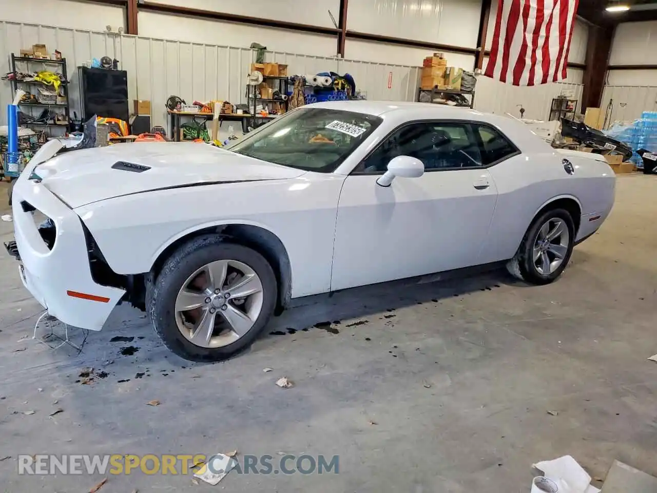 1 Photograph of a damaged car 2C3CDZAG5MH546977 DODGE CHALLENGER 2021