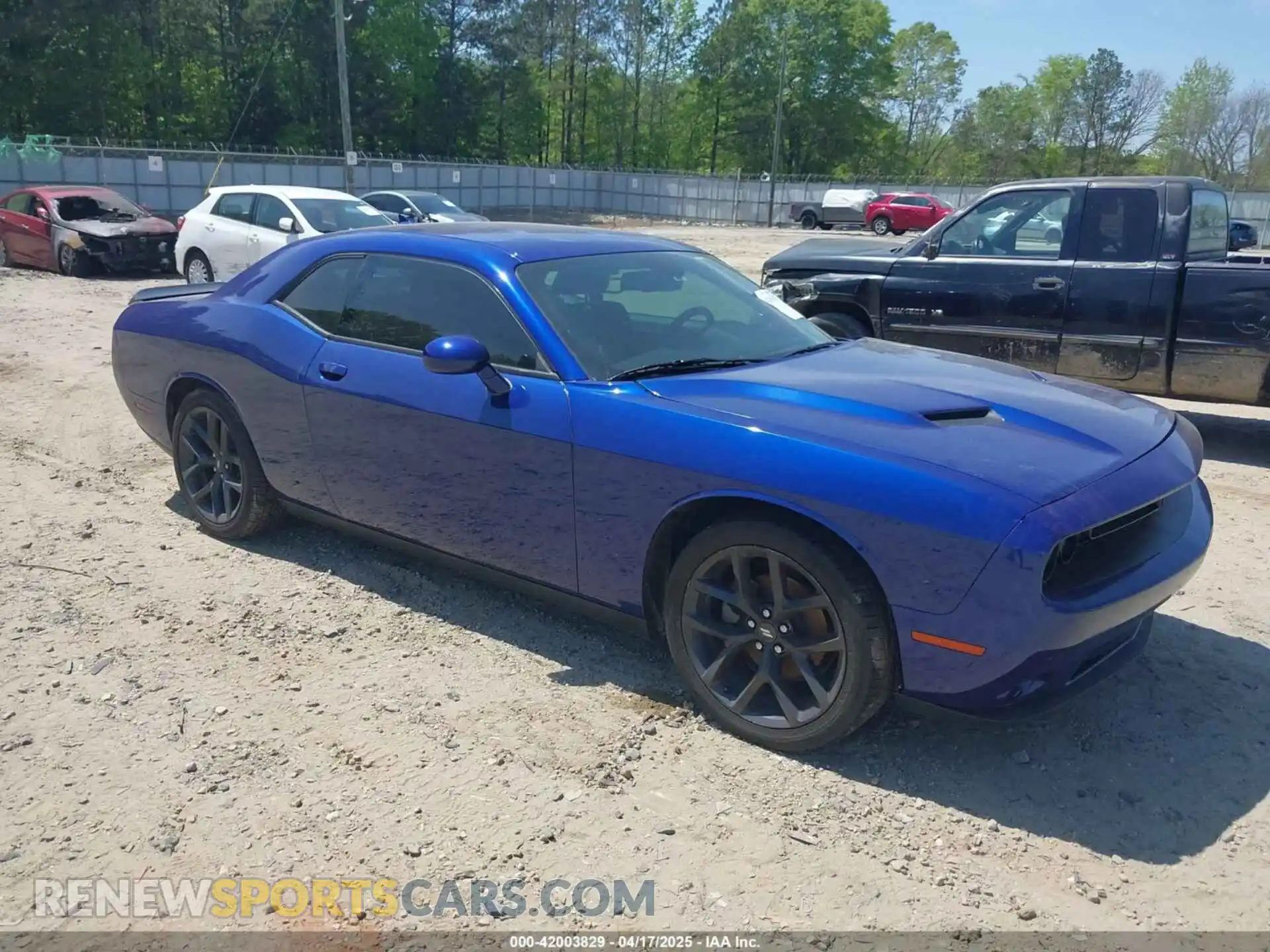 1 Photograph of a damaged car 2C3CDZAG5MH567747 DODGE CHALLENGER 2021