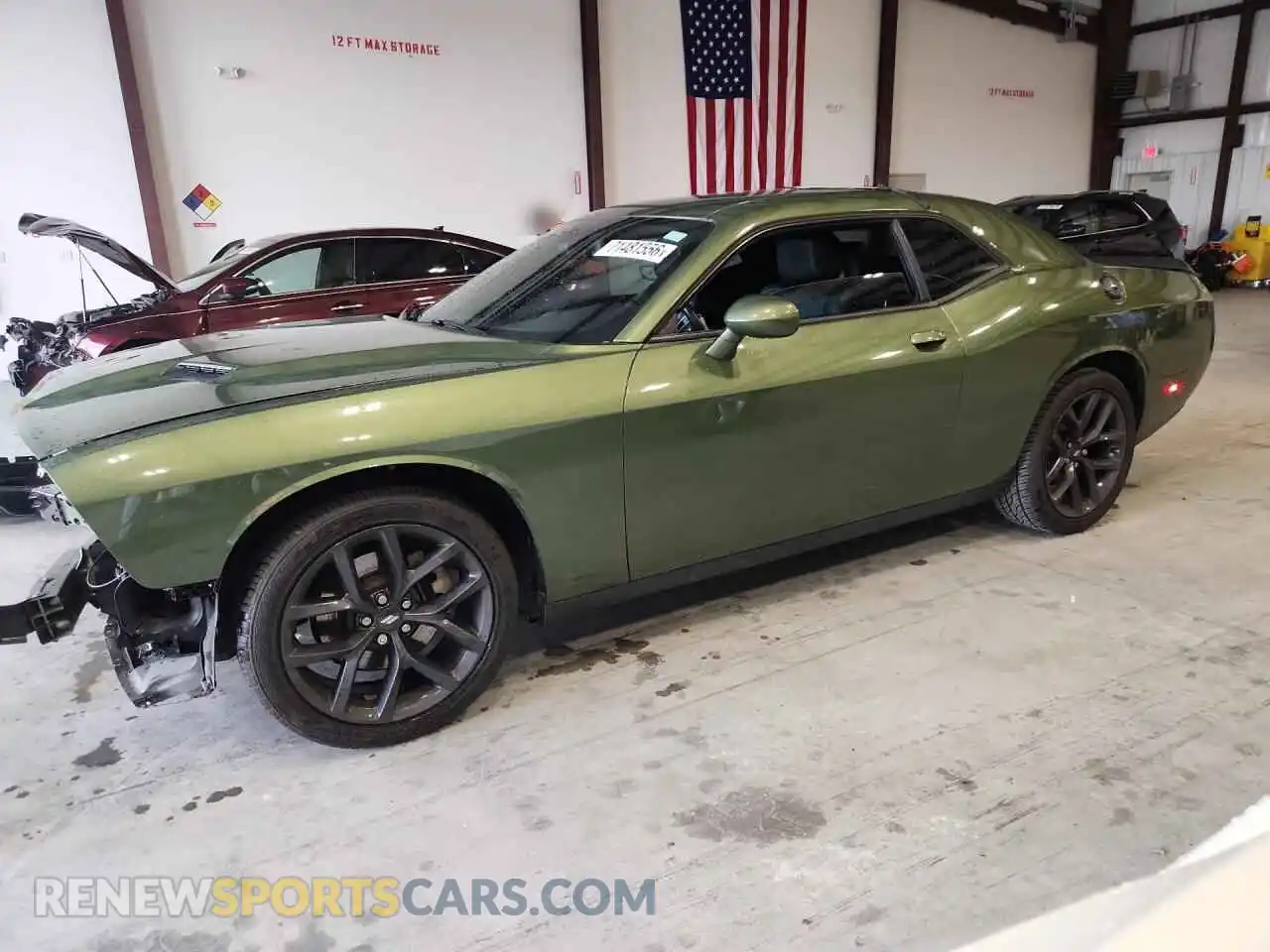 1 fotografías del automóvil dañado 2C3CDZAG5MH573399 DODGE CHALLENGER 2021
