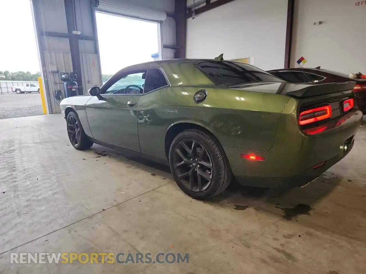 2 fotografías del automóvil dañado 2C3CDZAG5MH573399 DODGE CHALLENGER 2021