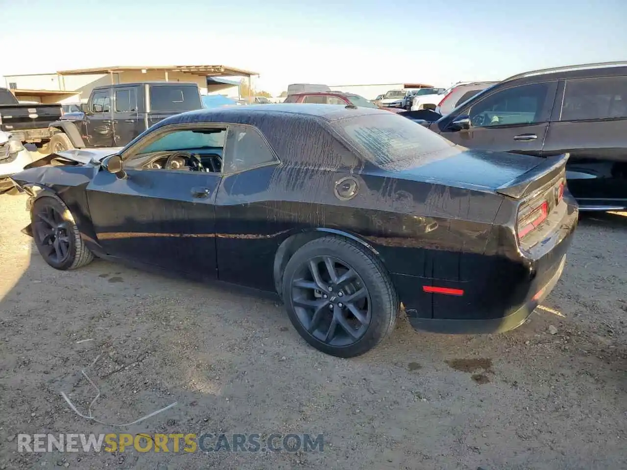 2 Photograph of a damaged car 2C3CDZAG5MH600200 DODGE CHALLENGER 2021