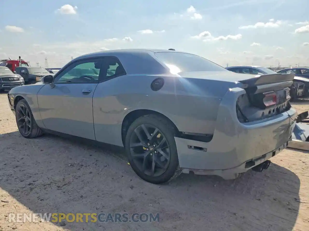 2 Photograph of a damaged car 2C3CDZAG5MH603209 DODGE CHALLENGER 2021