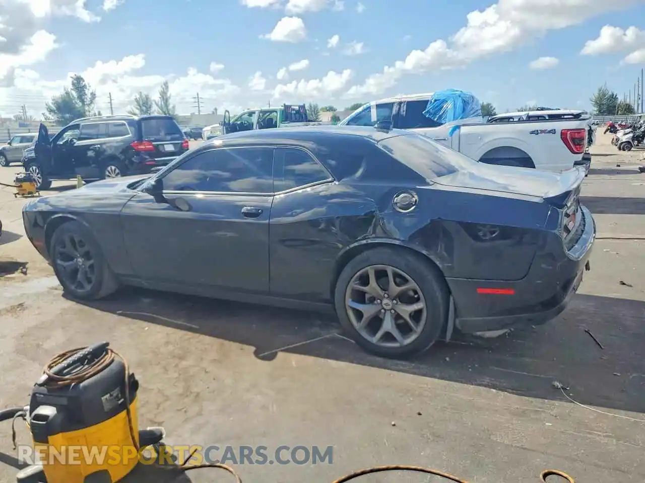 2 Photograph of a damaged car 2C3CDZAG6MH534434 DODGE CHALLENGER 2021