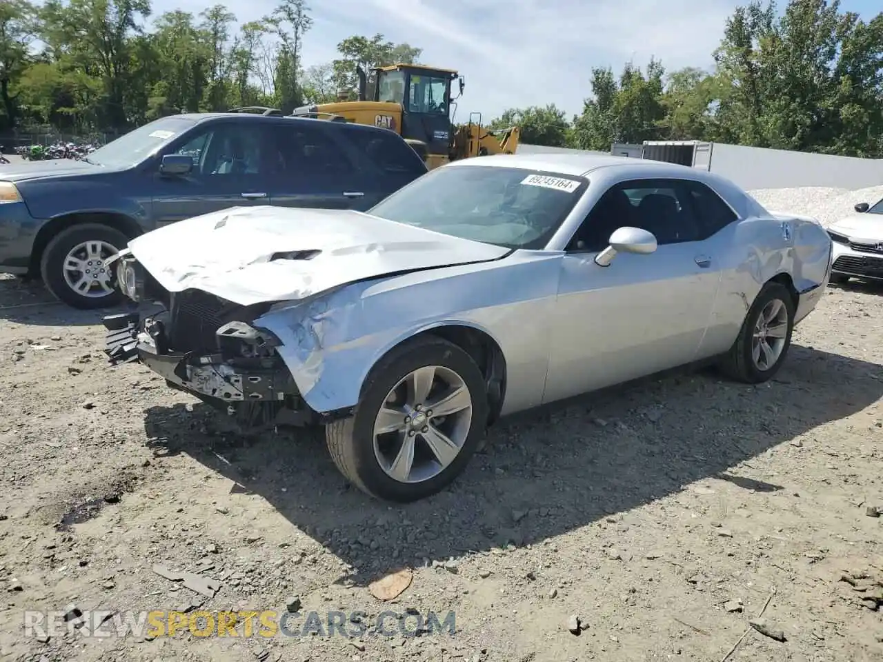 1 Photograph of a damaged car 2C3CDZAG6MH538662 DODGE CHALLENGER 2021