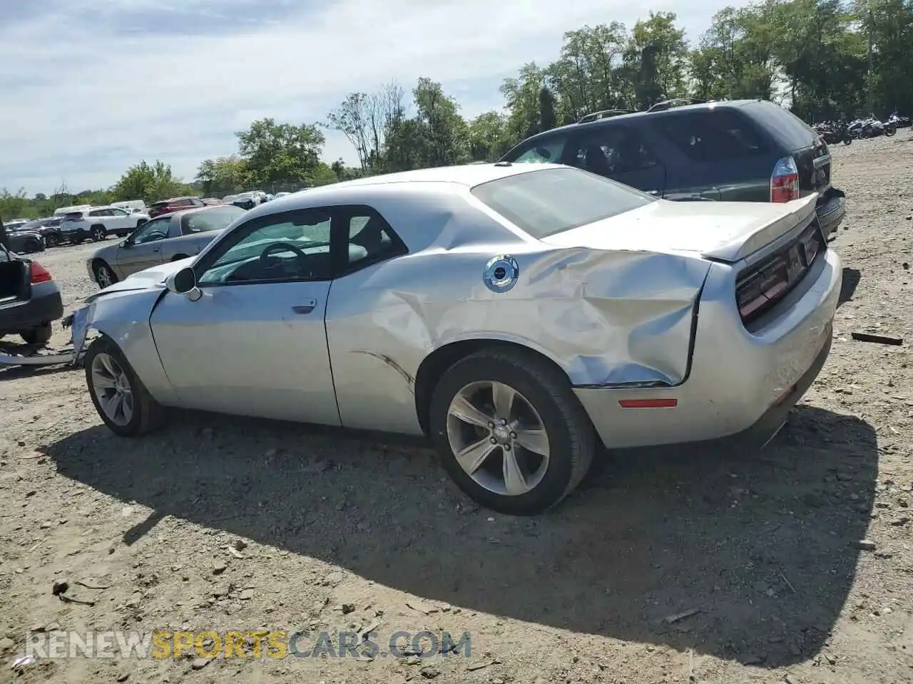 2 Photograph of a damaged car 2C3CDZAG6MH538662 DODGE CHALLENGER 2021