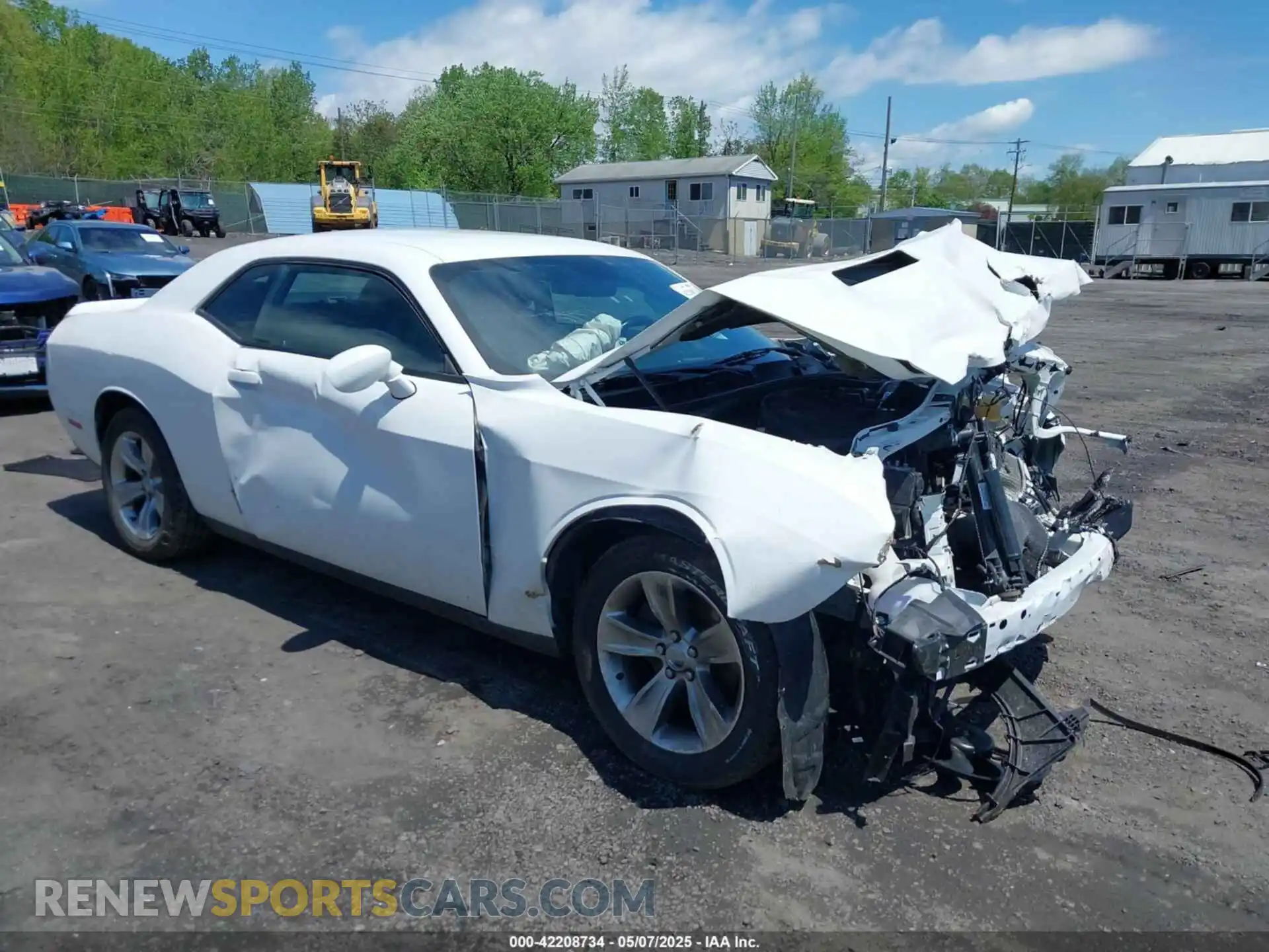 1 Photograph of a damaged car 2C3CDZAG6MH547135 DODGE CHALLENGER 2021