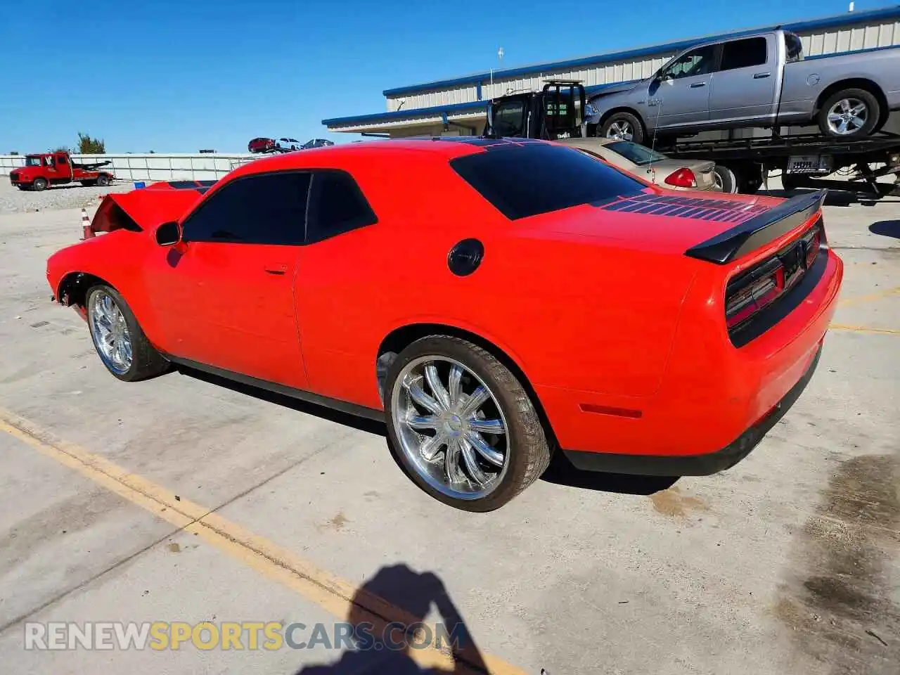 2 Photograph of a damaged car 2C3CDZAG7MH510062 DODGE CHALLENGER 2021