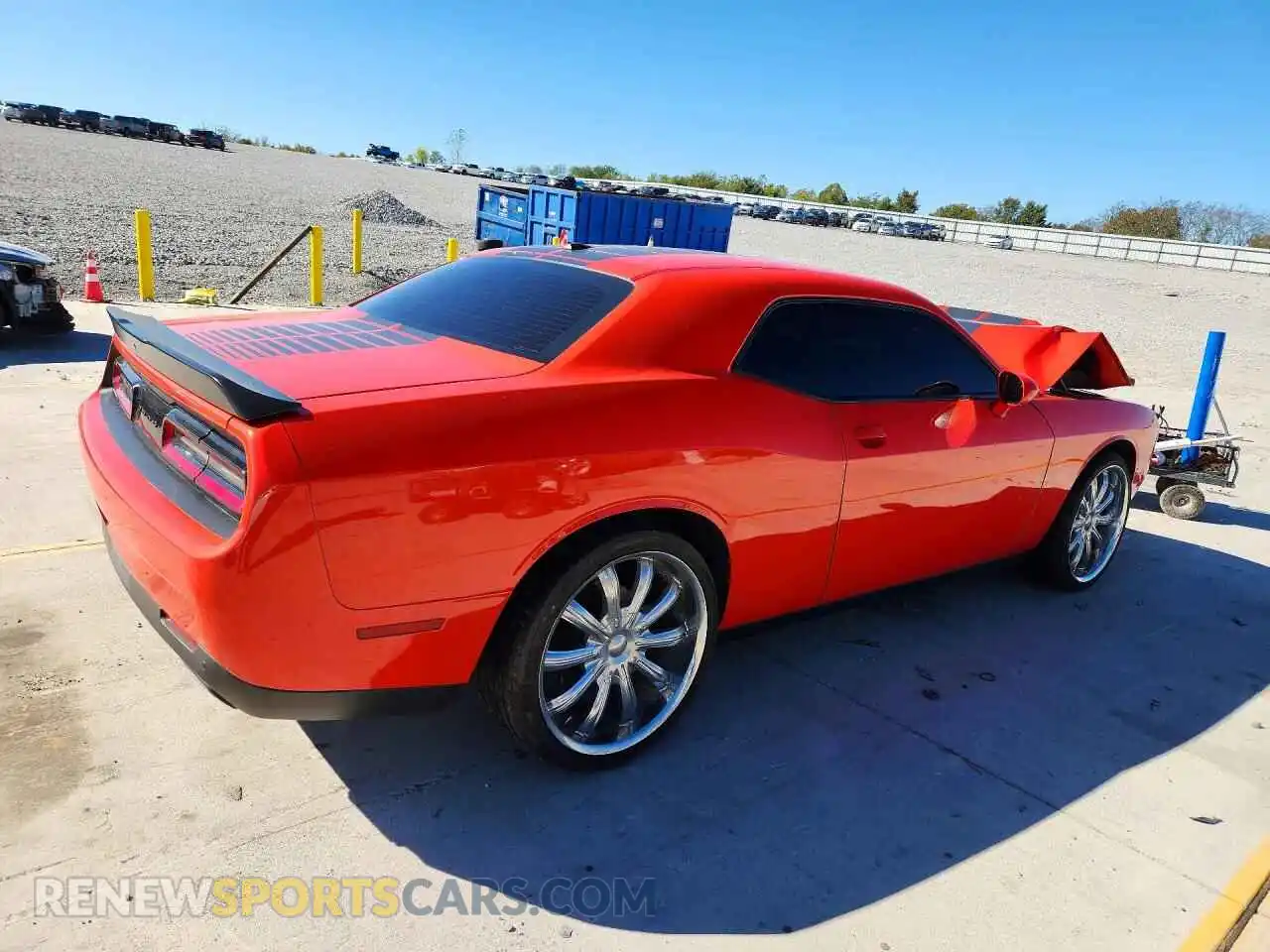 3 Photograph of a damaged car 2C3CDZAG7MH510062 DODGE CHALLENGER 2021