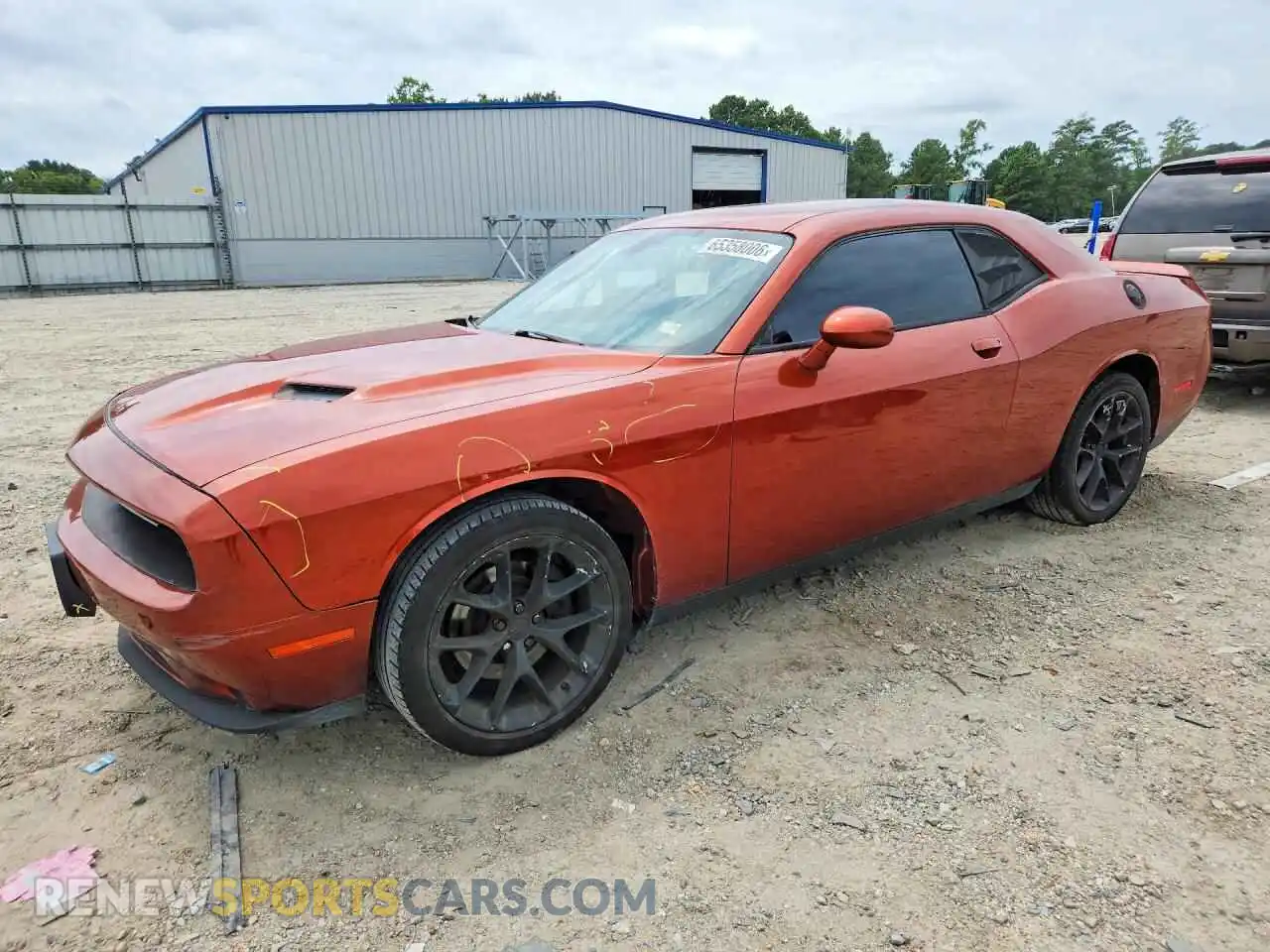 1 Фотография поврежденного автомобиля 2C3CDZAG7MH533454 DODGE CHALLENGER 2021