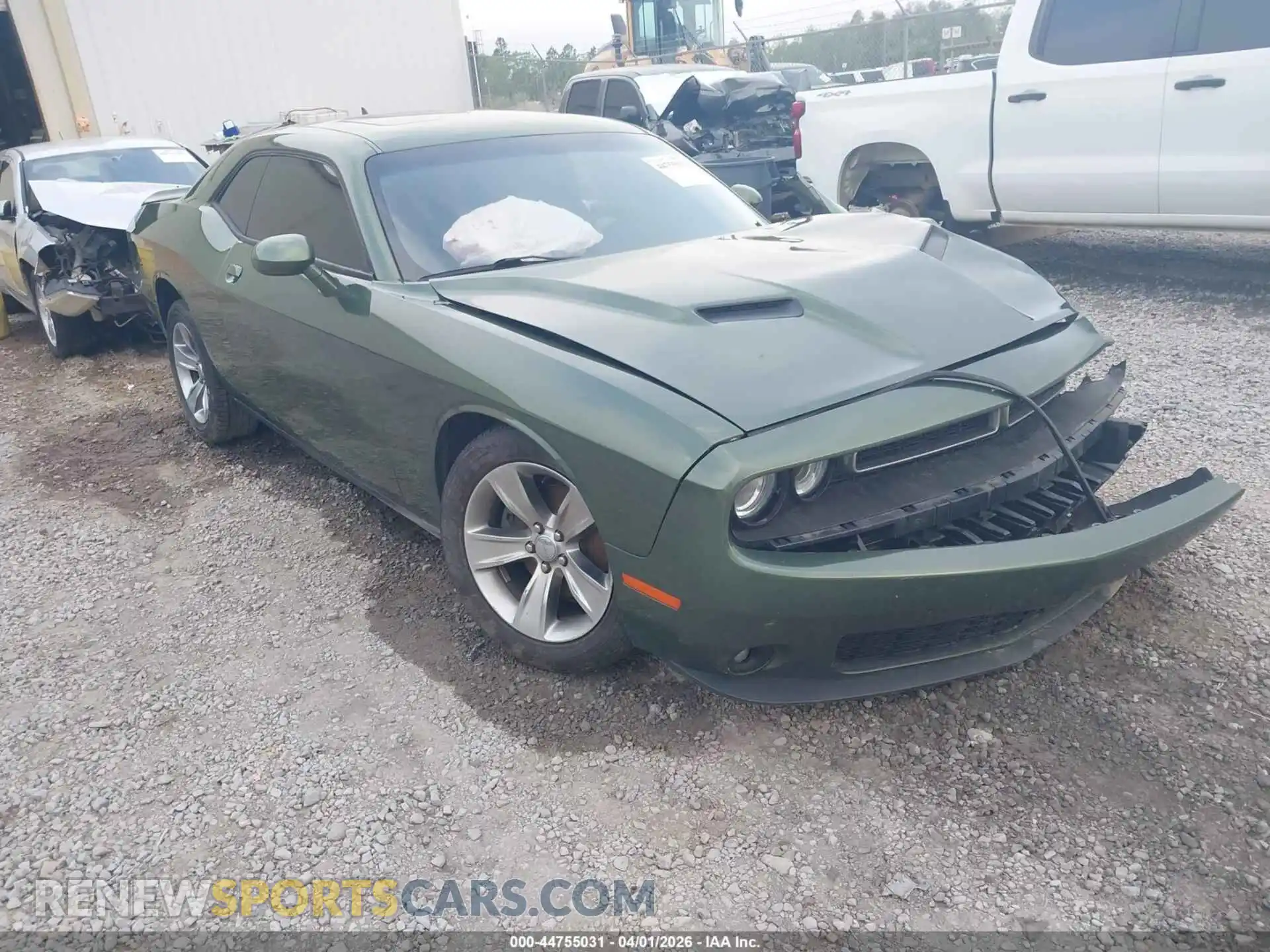 1 Photograph of a damaged car 2C3CDZAG7MH563666 DODGE CHALLENGER 2021