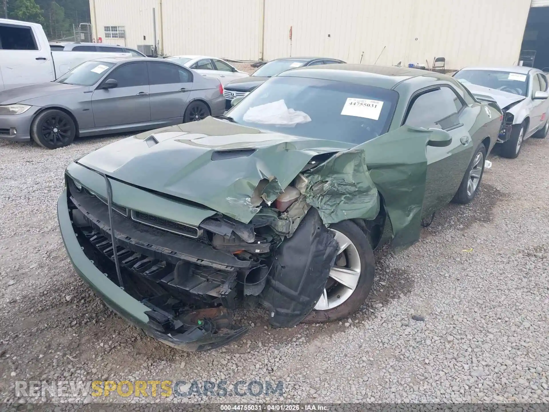 2 Photograph of a damaged car 2C3CDZAG7MH563666 DODGE CHALLENGER 2021