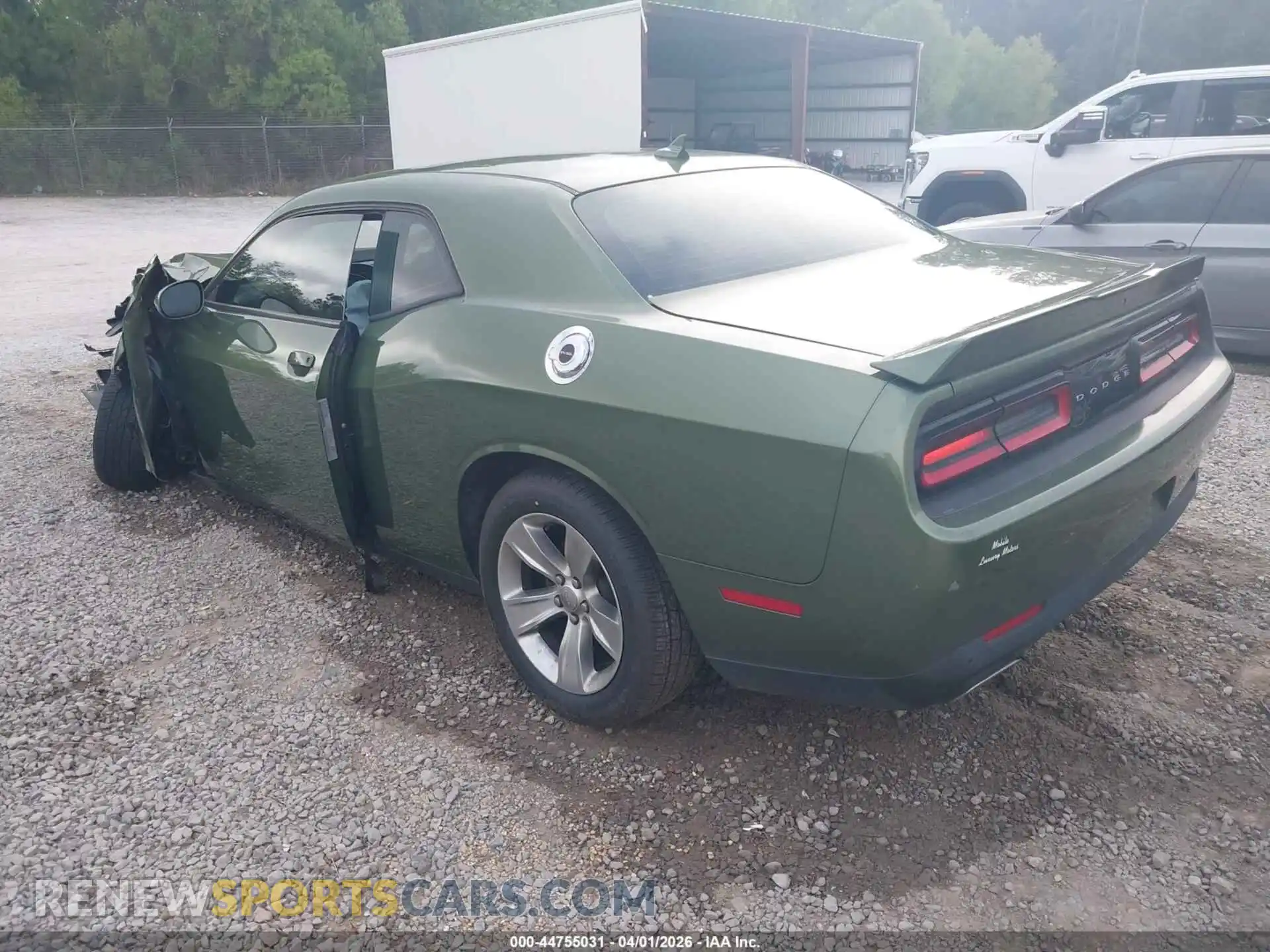 3 Photograph of a damaged car 2C3CDZAG7MH563666 DODGE CHALLENGER 2021