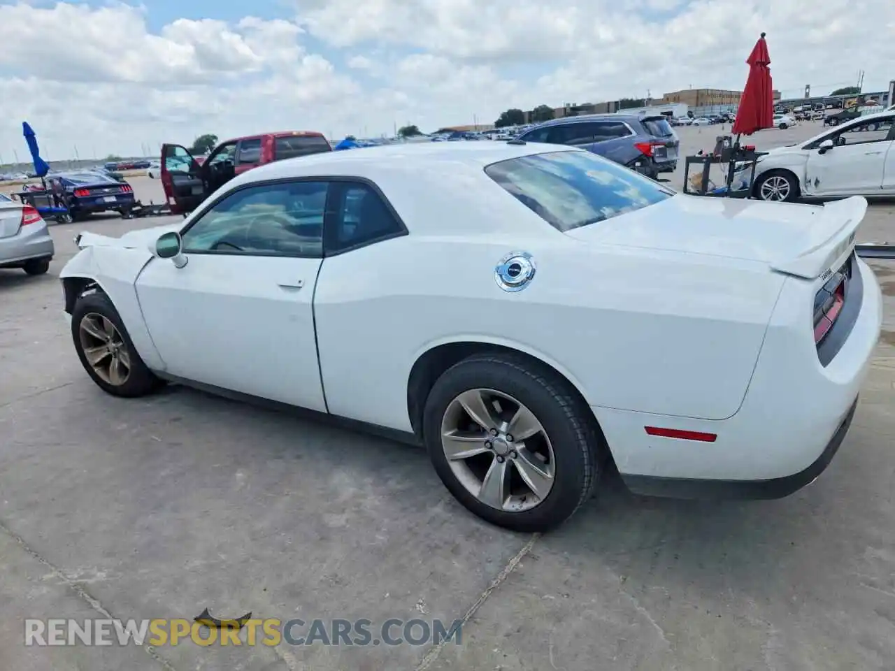 2 Photograph of a damaged car 2C3CDZAG7MH626958 DODGE CHALLENGER 2021