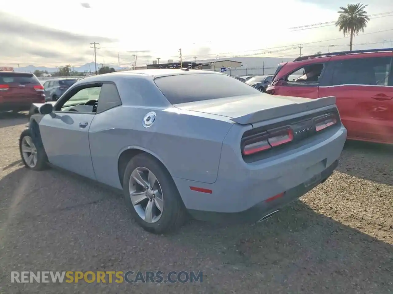 2 Photograph of a damaged car 2C3CDZAG7MH627303 DODGE CHALLENGER 2021