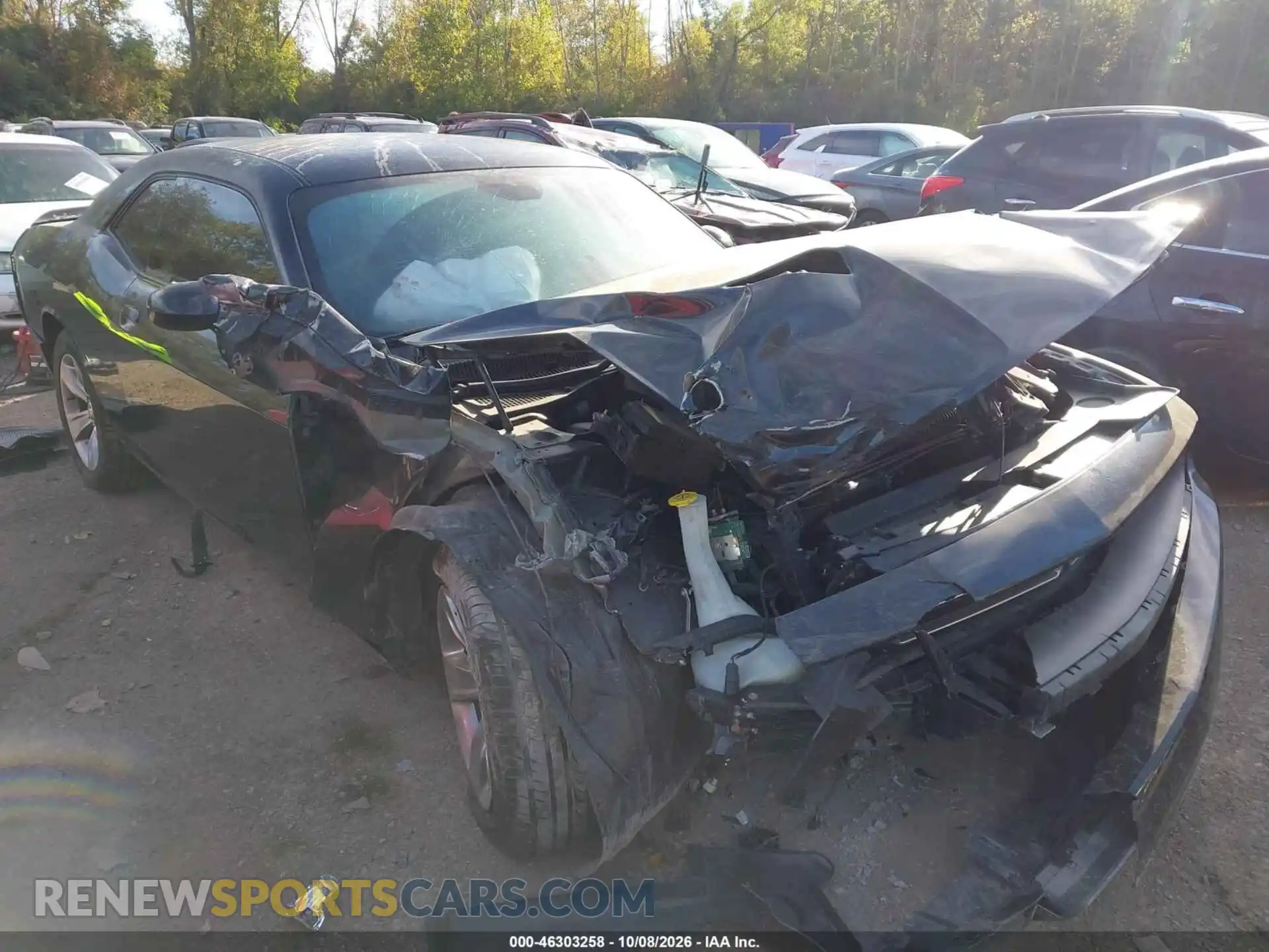 1 Photograph of a damaged car 2C3CDZAG7MH630900 DODGE CHALLENGER 2021