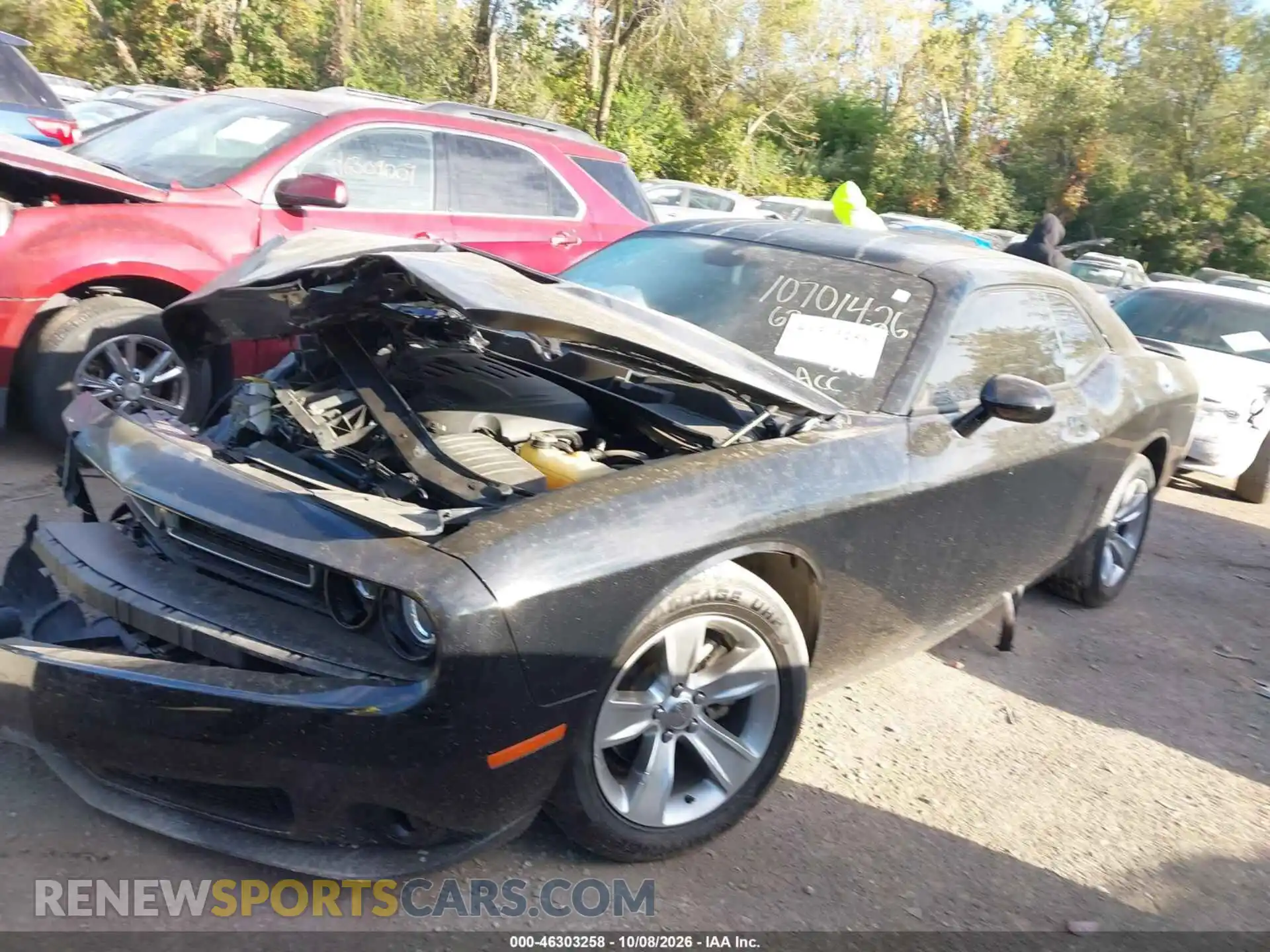 2 Photograph of a damaged car 2C3CDZAG7MH630900 DODGE CHALLENGER 2021