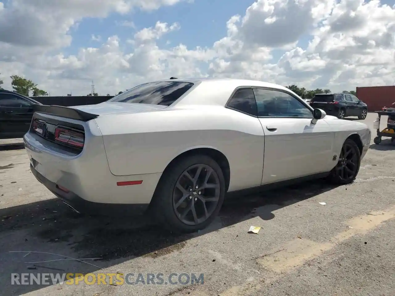 3 Photograph of a damaged car 2C3CDZAG8MH513469 DODGE CHALLENGER 2021
