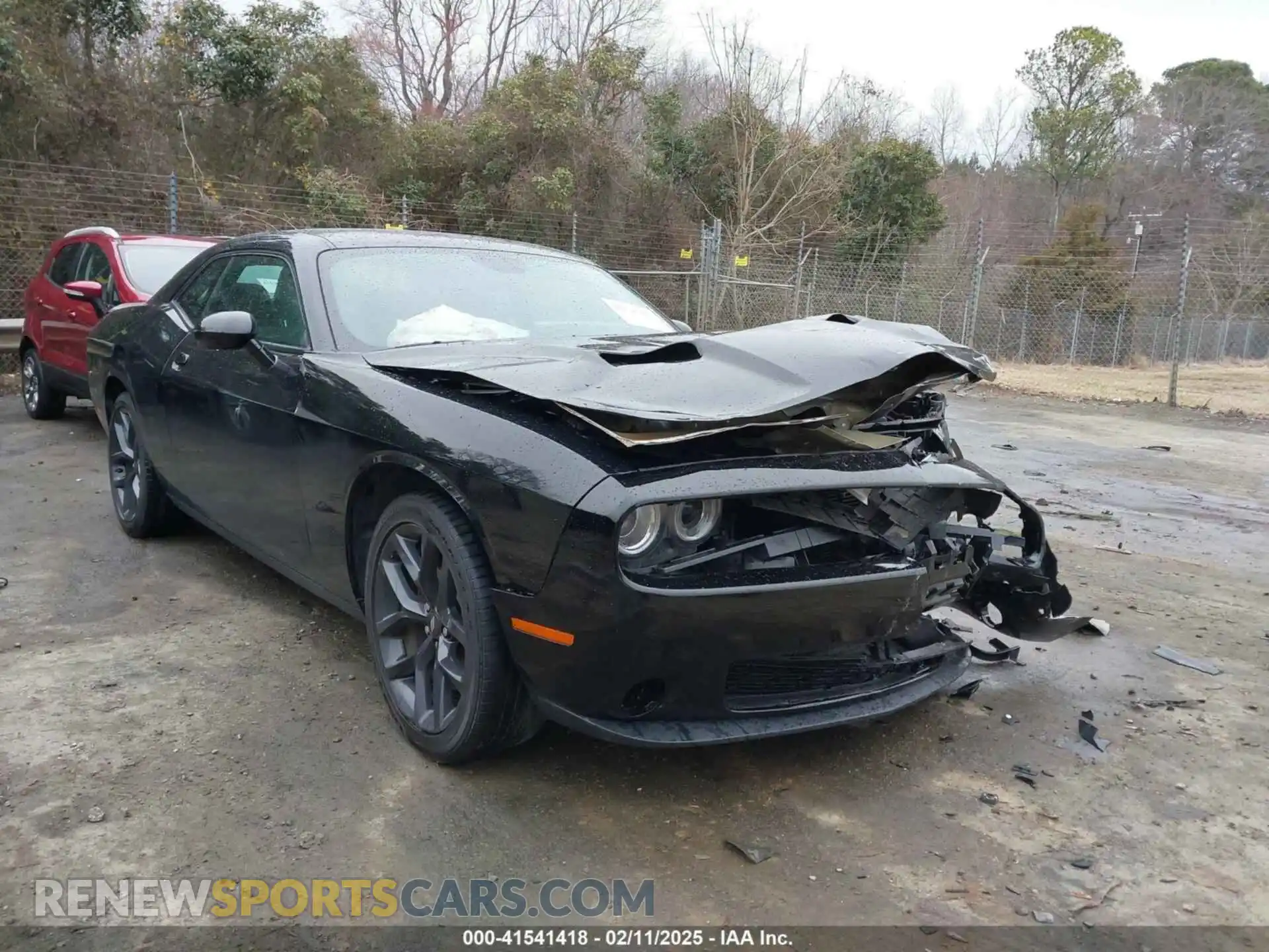 1 Photograph of a damaged car 2C3CDZAG8MH586826 DODGE CHALLENGER 2021