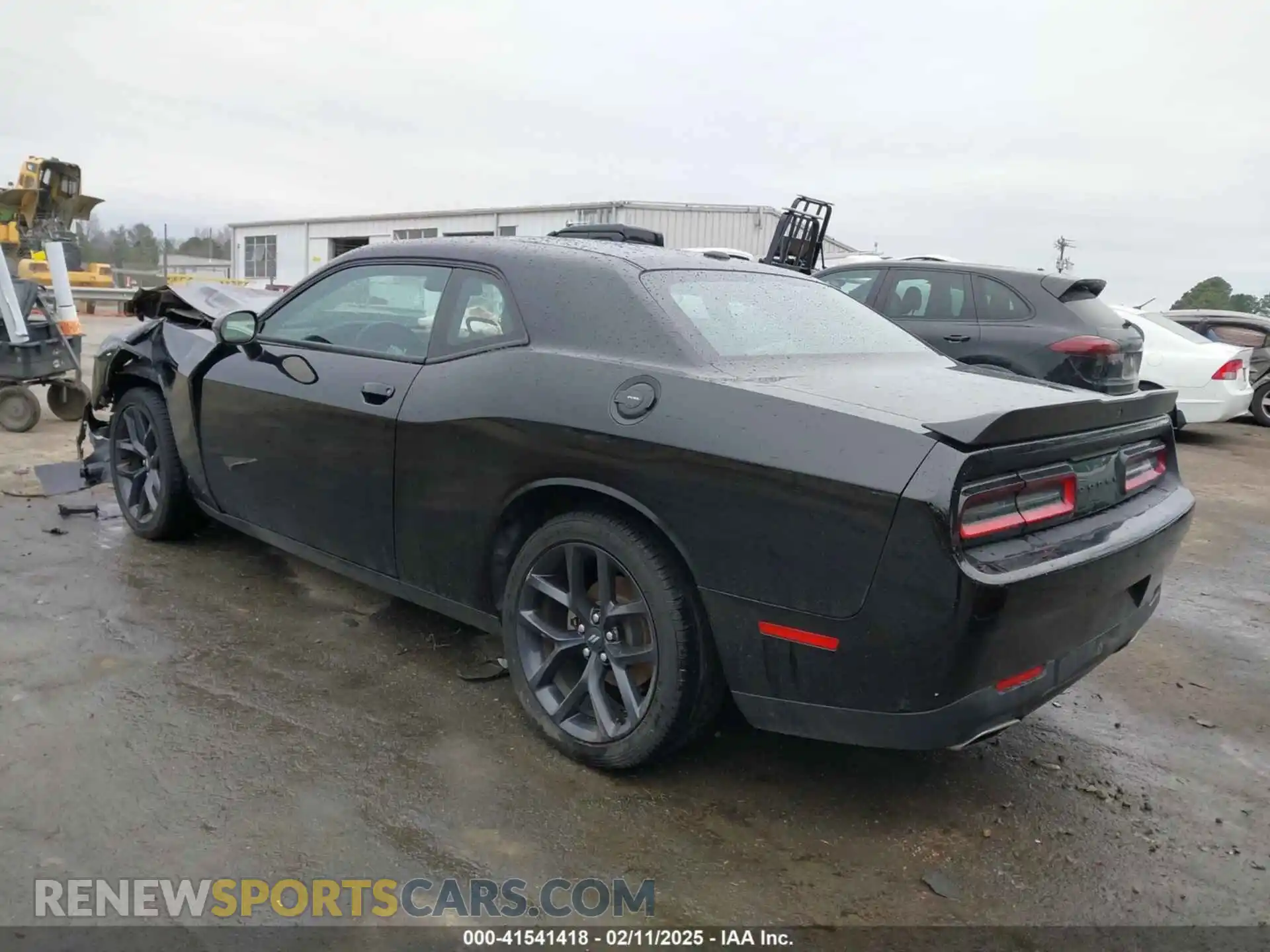 3 Photograph of a damaged car 2C3CDZAG8MH586826 DODGE CHALLENGER 2021