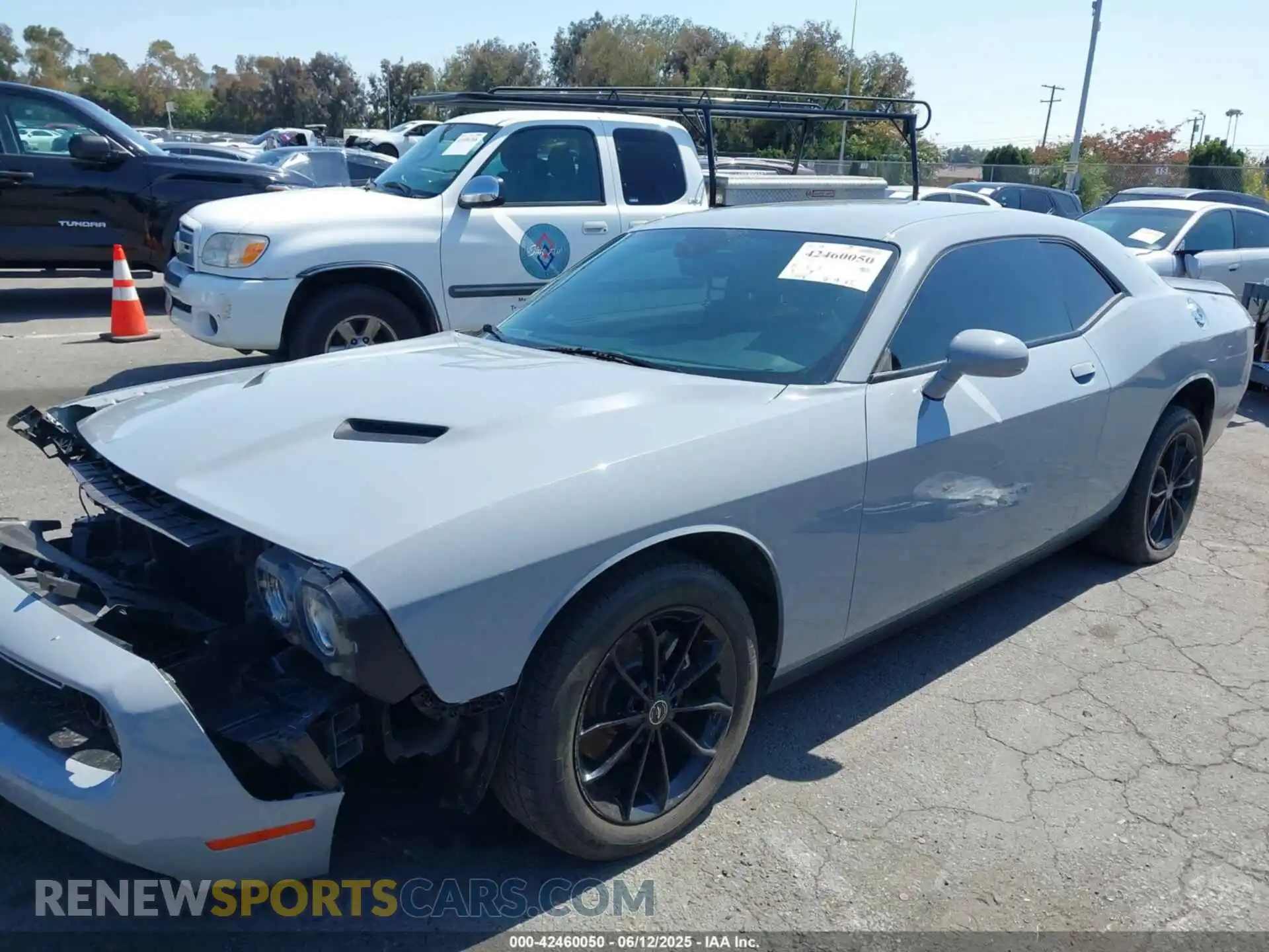 2 fotografías del automóvil dañado 2C3CDZAG8MH596787 DODGE CHALLENGER 2021