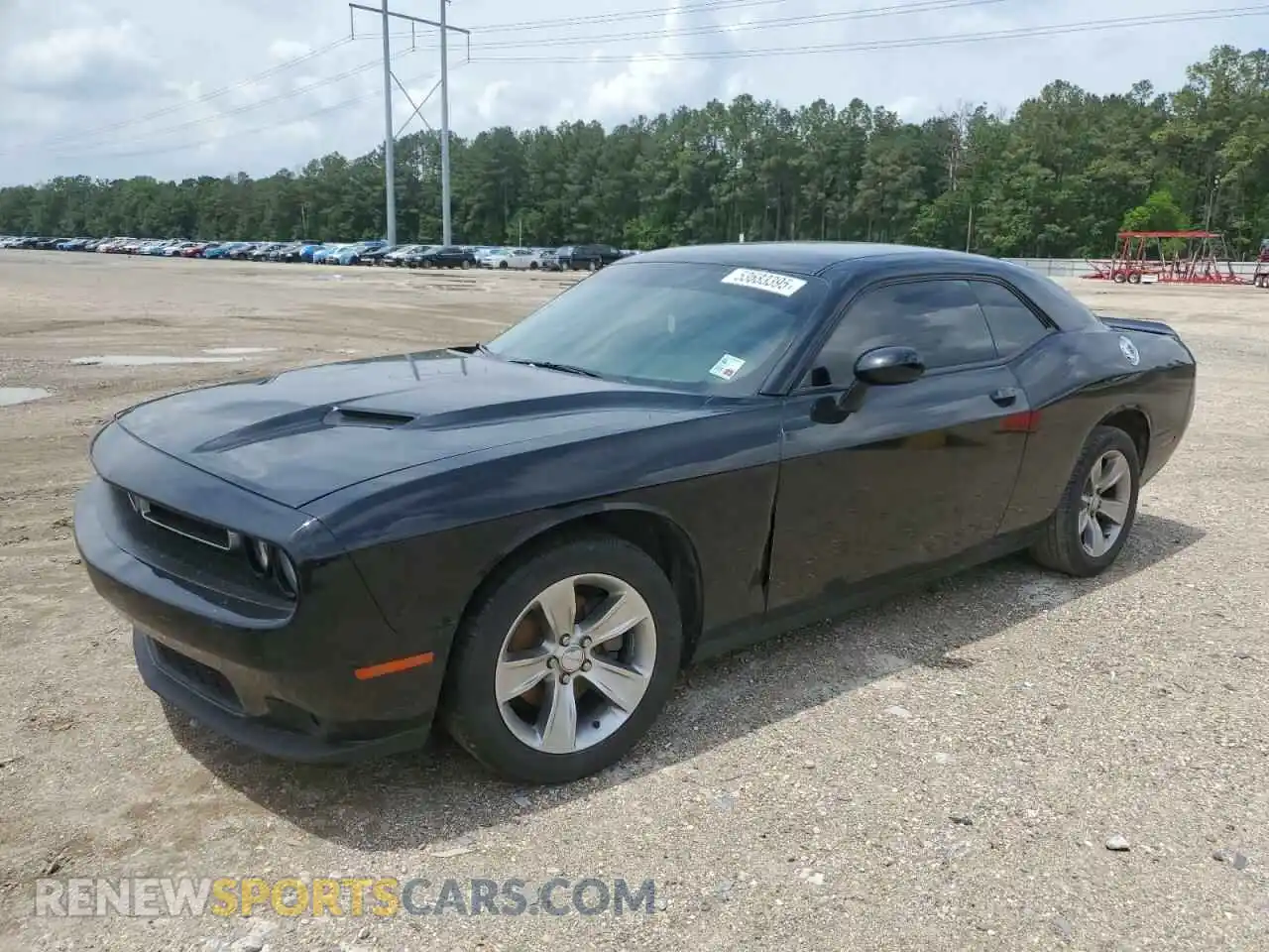 1 Photograph of a damaged car 2C3CDZAG8MH630775 DODGE CHALLENGER 2021