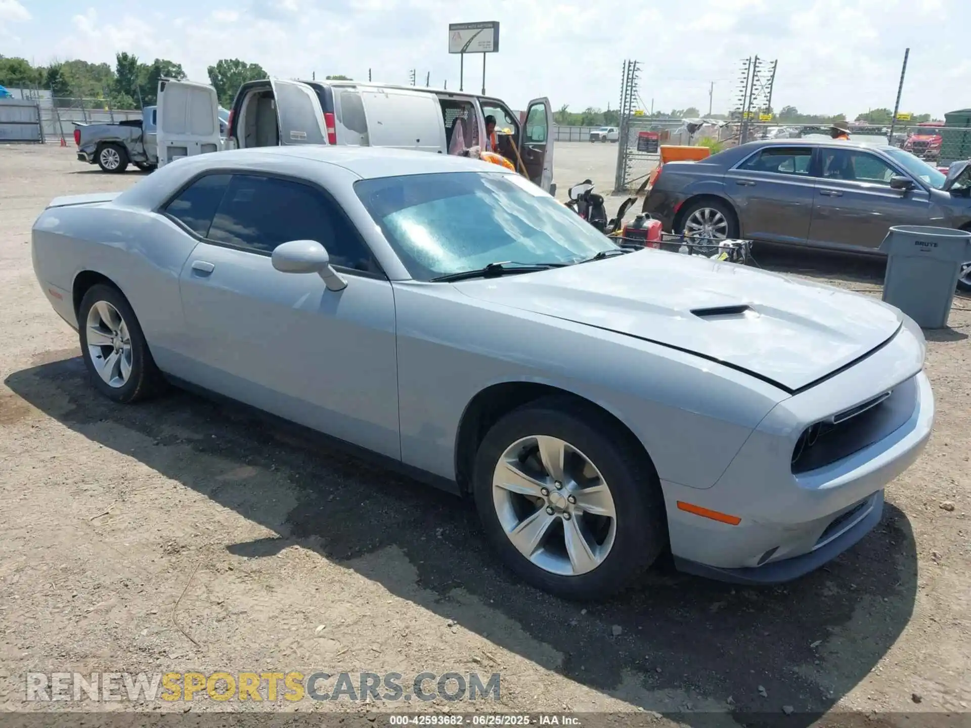 1 Photograph of a damaged car 2C3CDZAG9MH538638 DODGE CHALLENGER 2021