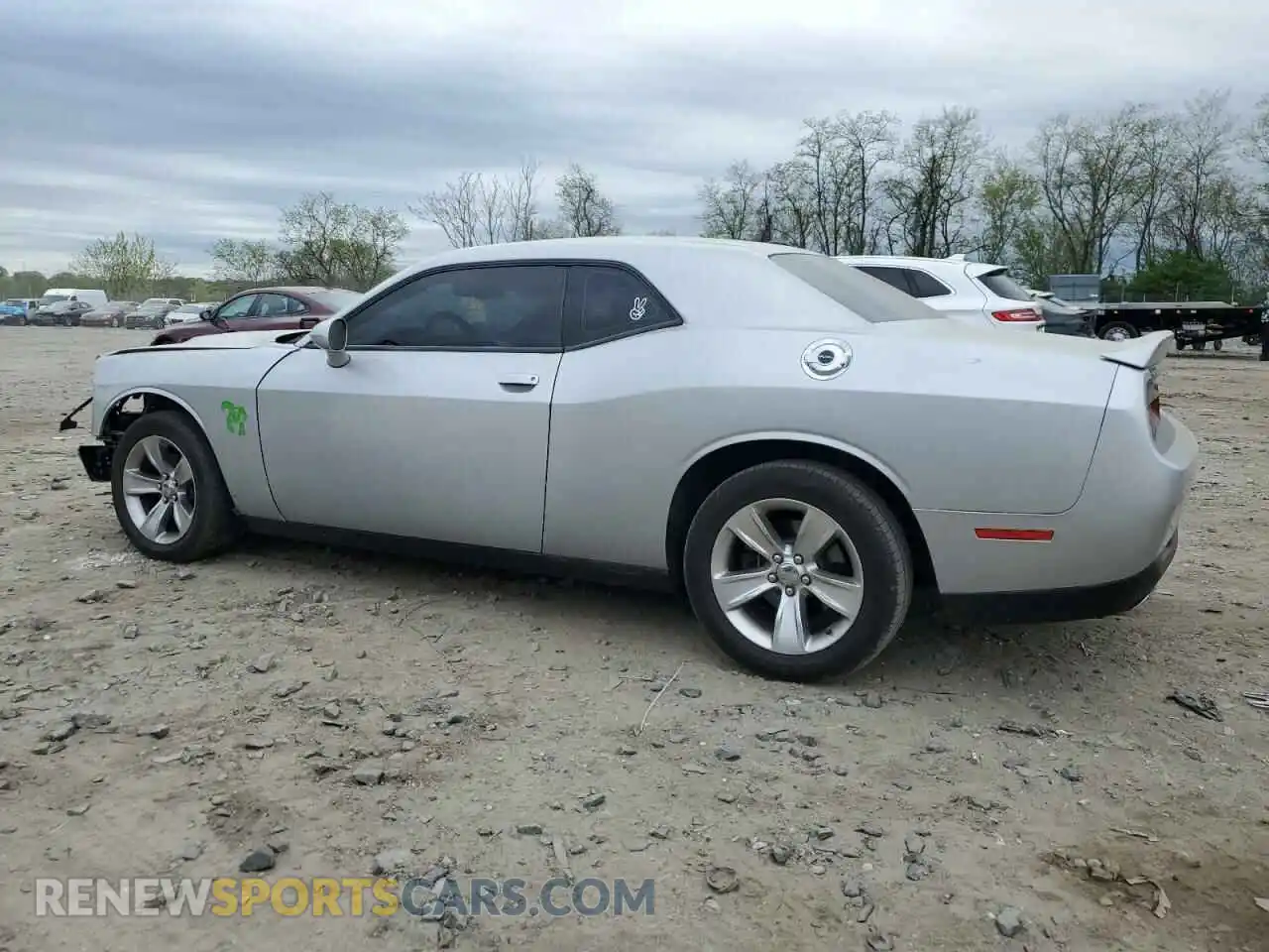 2 Photograph of a damaged car 2C3CDZAG9MH542513 DODGE CHALLENGER 2021
