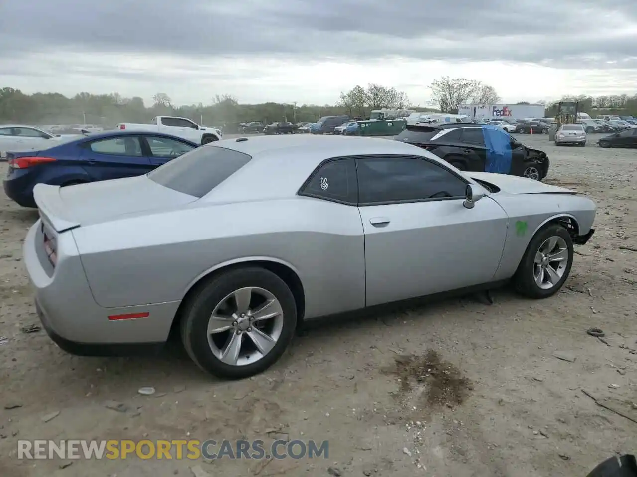 3 Photograph of a damaged car 2C3CDZAG9MH542513 DODGE CHALLENGER 2021
