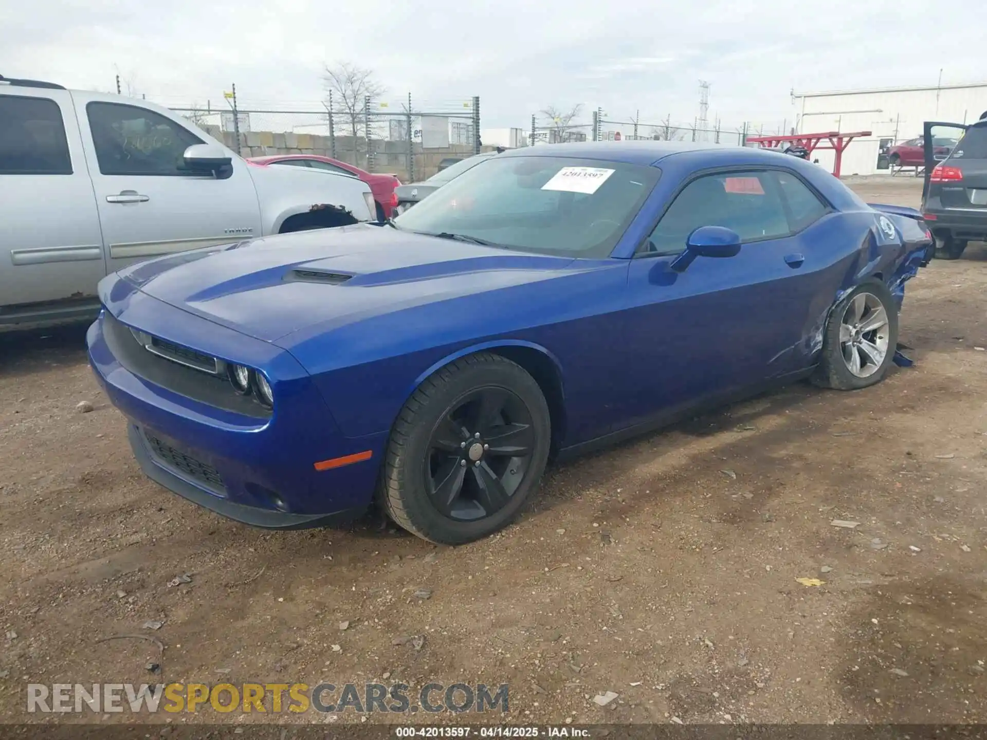 2 Photograph of a damaged car 2C3CDZAG9MH547002 DODGE CHALLENGER 2021