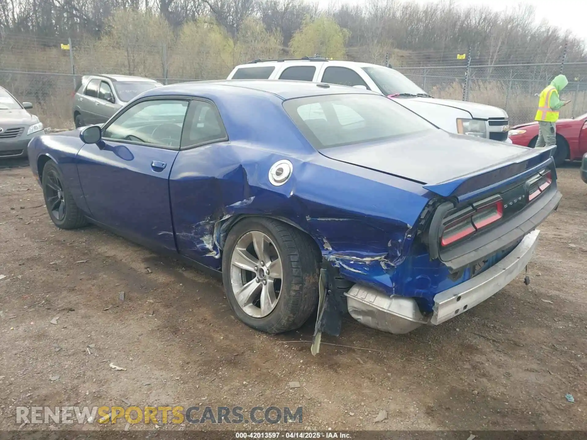 3 Photograph of a damaged car 2C3CDZAG9MH547002 DODGE CHALLENGER 2021