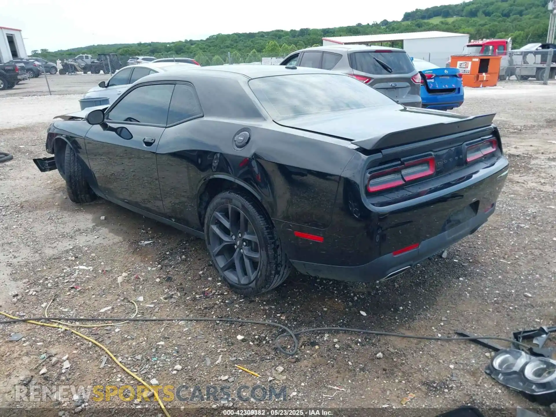 3 Photograph of a damaged car 2C3CDZAG9MH573390 DODGE CHALLENGER 2021