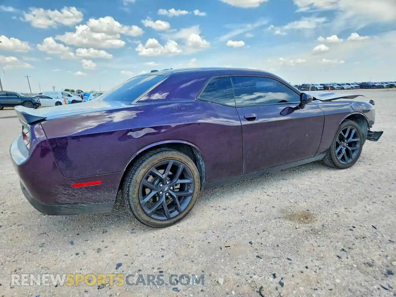 3 fotografías del automóvil dañado 2C3CDZAG9MH596541 DODGE CHALLENGER 2021