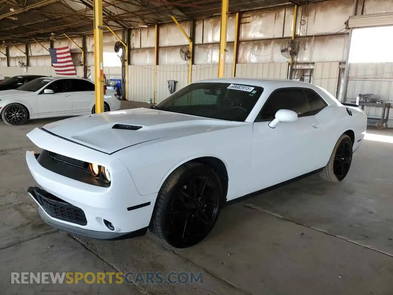 1 Photograph of a damaged car 2C3CDZAG9MH600247 DODGE CHALLENGER 2021