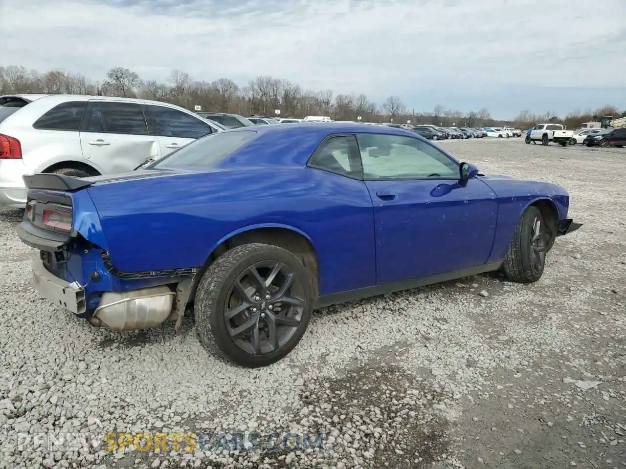 3 Photograph of a damaged car 2C3CDZAGXMH641633 DODGE CHALLENGER 2021
