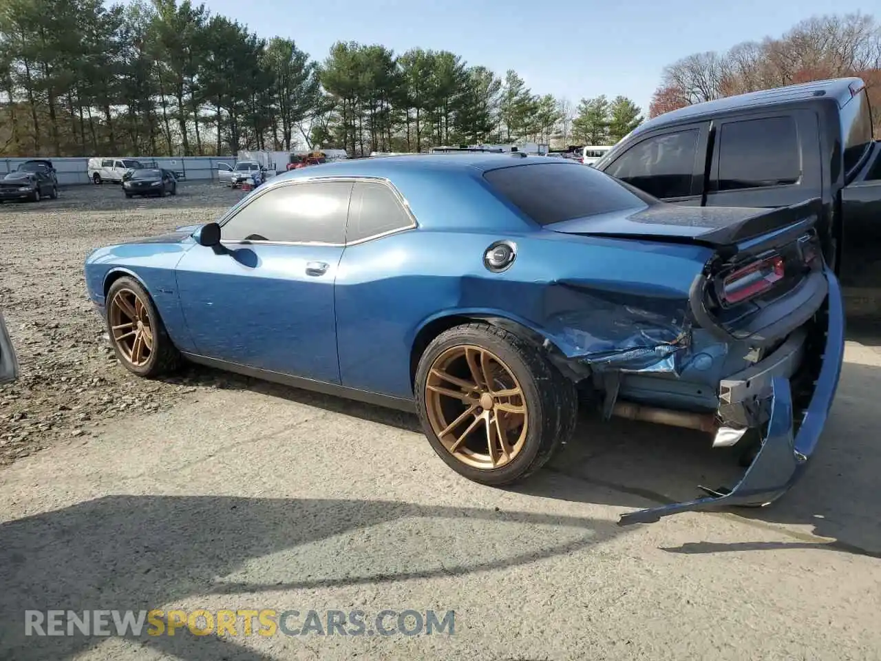 2 Photograph of a damaged car 2C3CDZBT0MH651857 DODGE CHALLENGER 2021