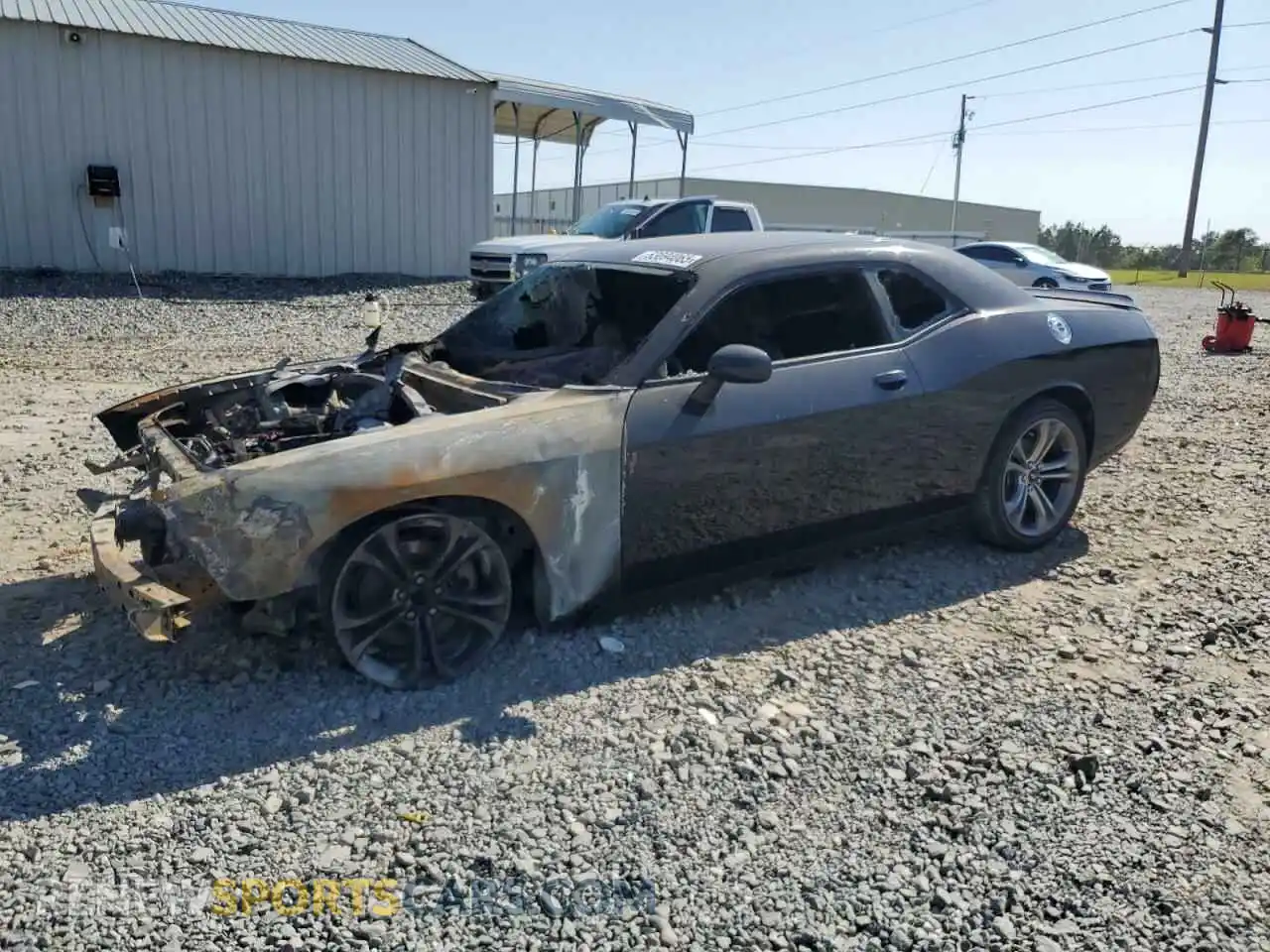 1 Photograph of a damaged car 2C3CDZBT1MH546468 DODGE CHALLENGER 2021