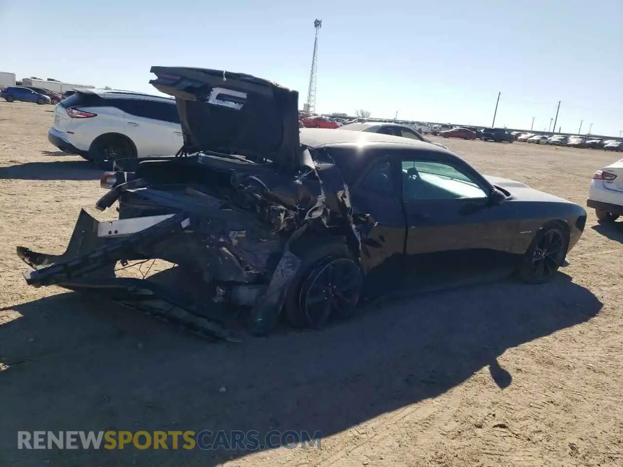3 Photograph of a damaged car 2C3CDZBT1MH673947 DODGE CHALLENGER 2021