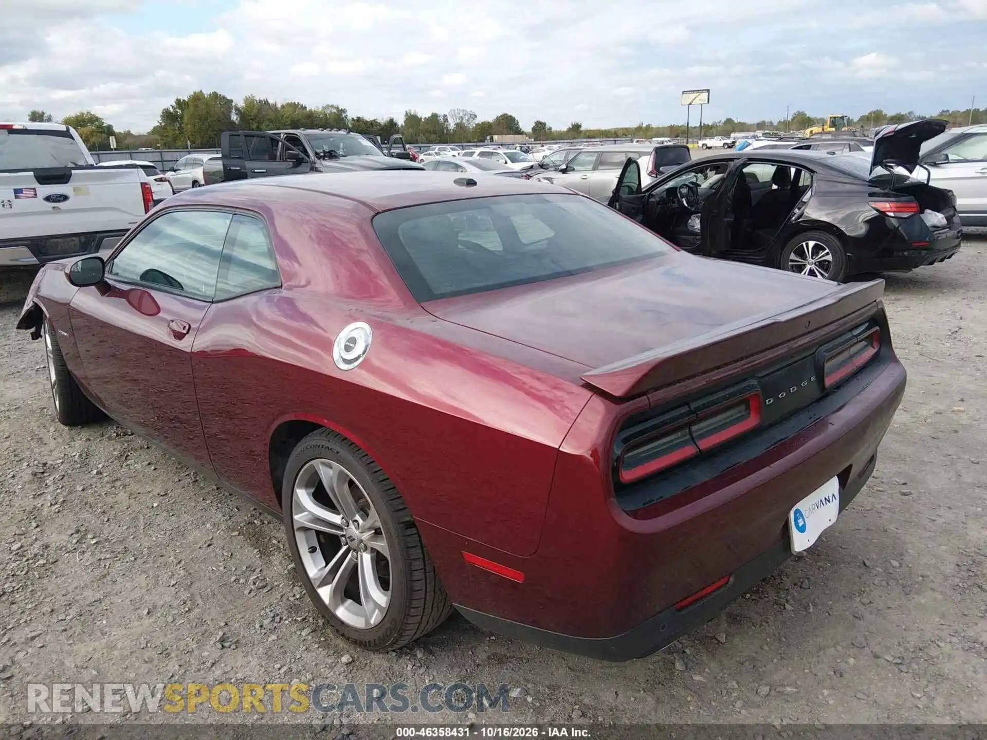 3 Фотография поврежденного автомобиля 2C3CDZBT2MH538413 DODGE CHALLENGER 2021
