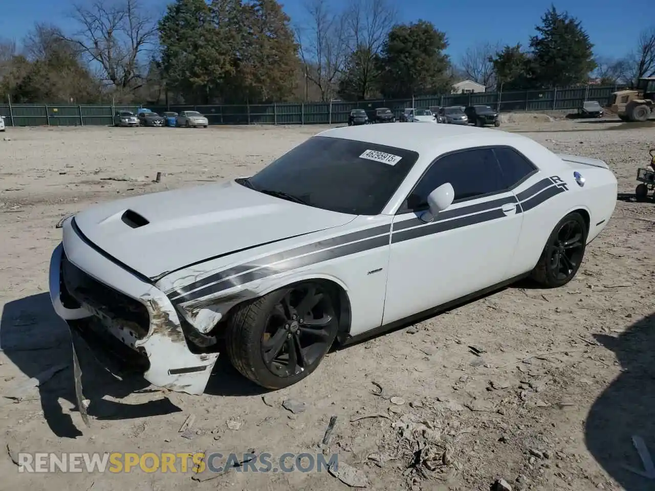 1 Photograph of a damaged car 2C3CDZBT2MH551565 DODGE CHALLENGER 2021