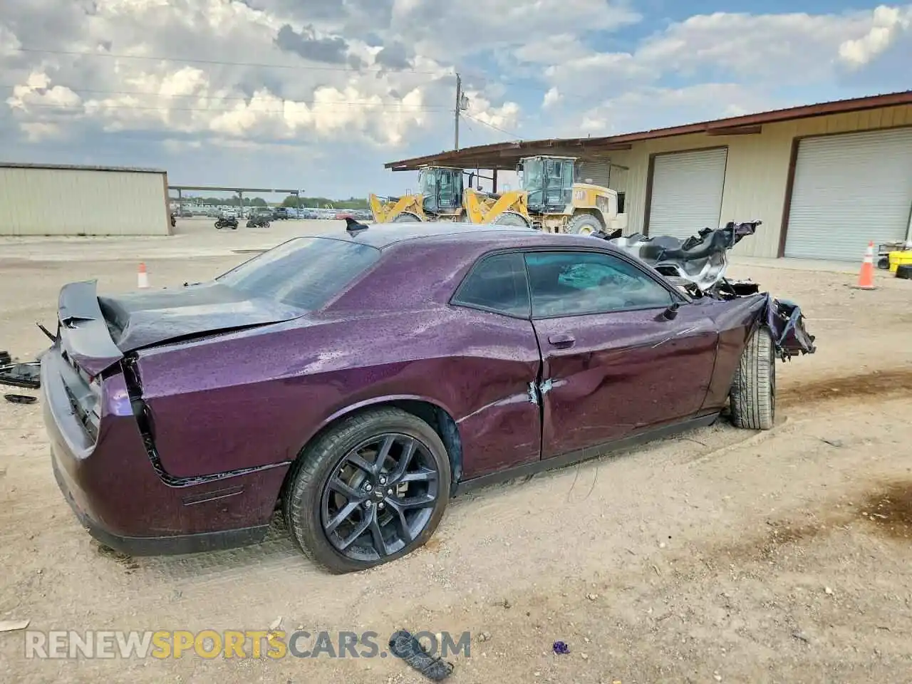 3 Photograph of a damaged car 2C3CDZBT3MH586552 DODGE CHALLENGER 2021