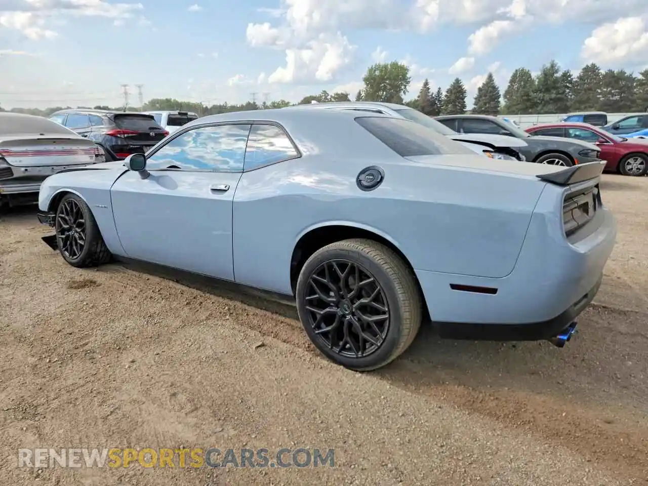 2 fotografías del automóvil dañado 2C3CDZBT3MH626628 DODGE CHALLENGER 2021
