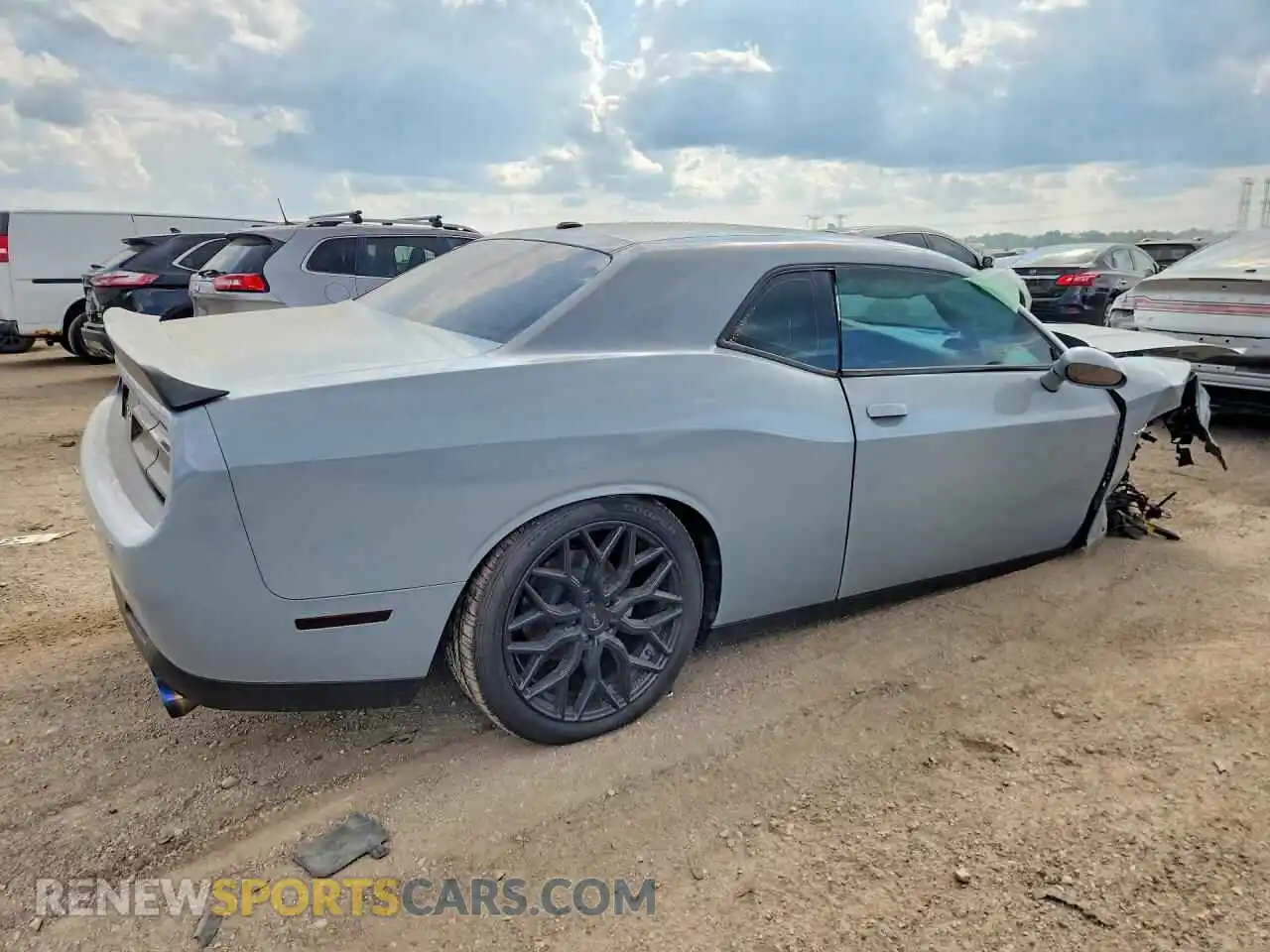 3 fotografías del automóvil dañado 2C3CDZBT3MH626628 DODGE CHALLENGER 2021