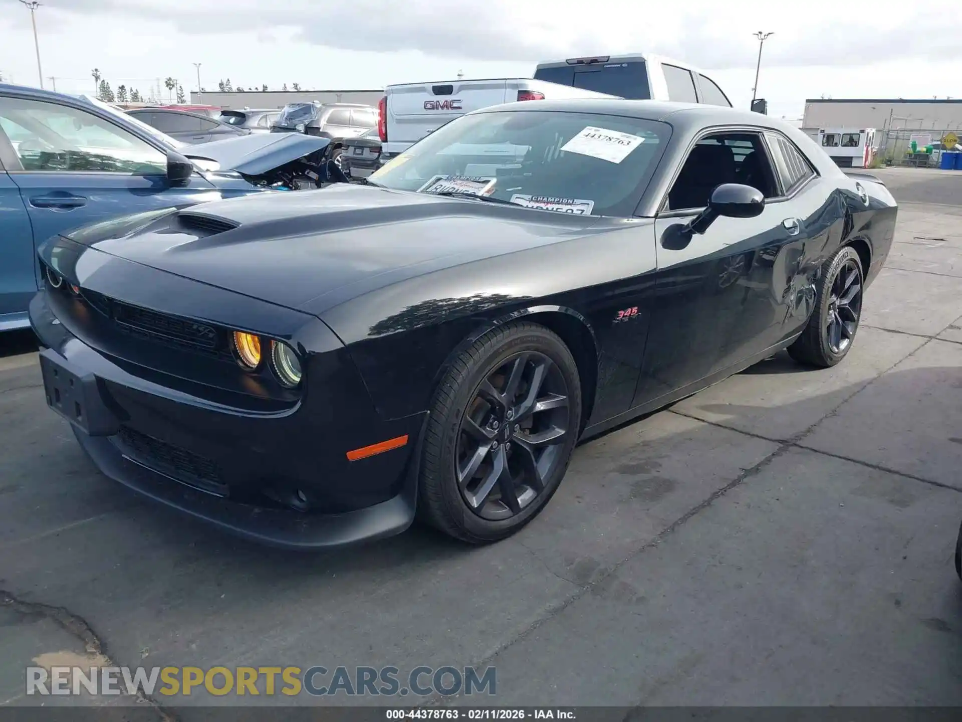 2 Photograph of a damaged car 2C3CDZBT4MH506403 DODGE CHALLENGER 2021