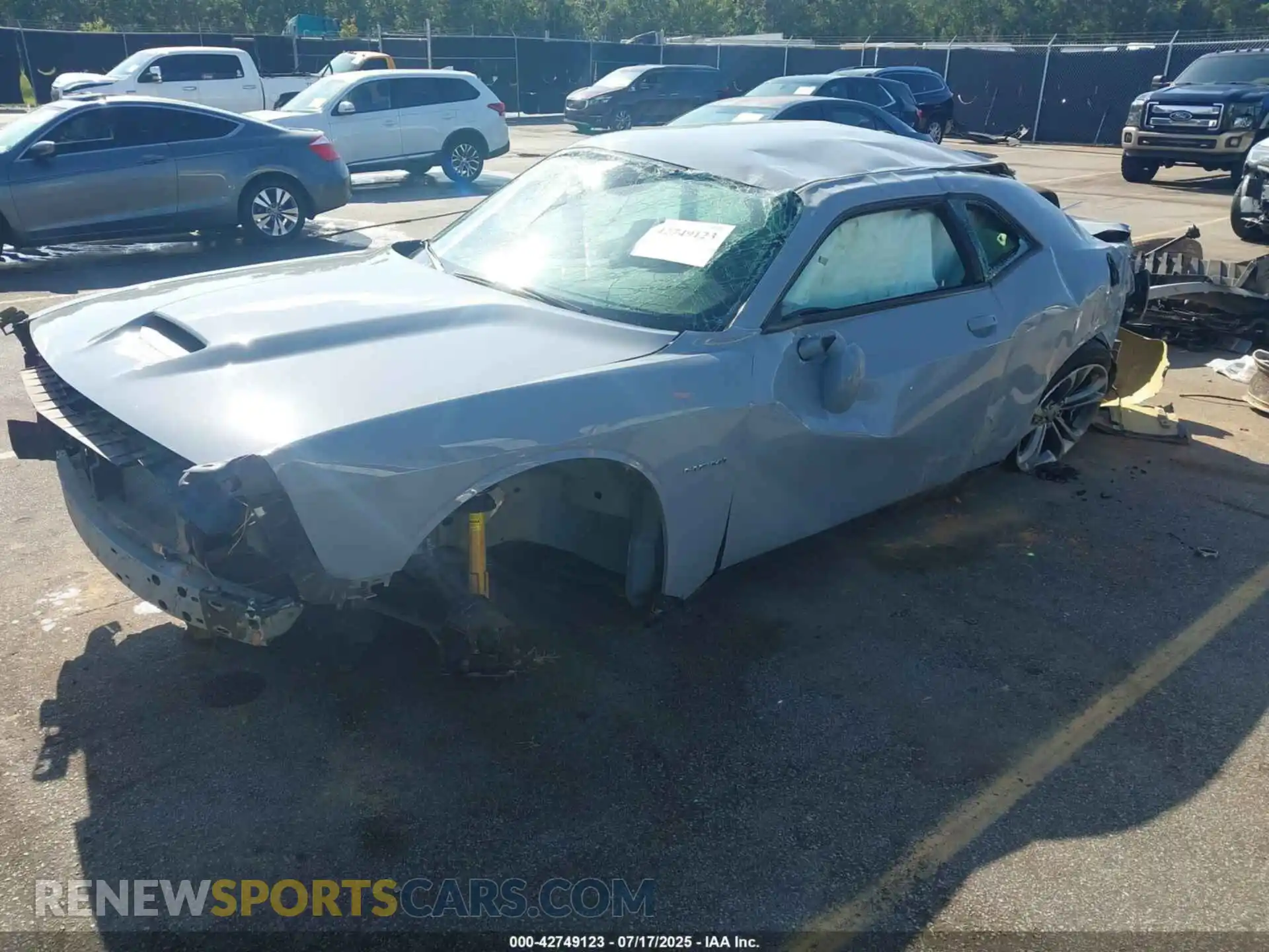 2 Photograph of a damaged car 2C3CDZBT4MH516896 DODGE CHALLENGER 2021