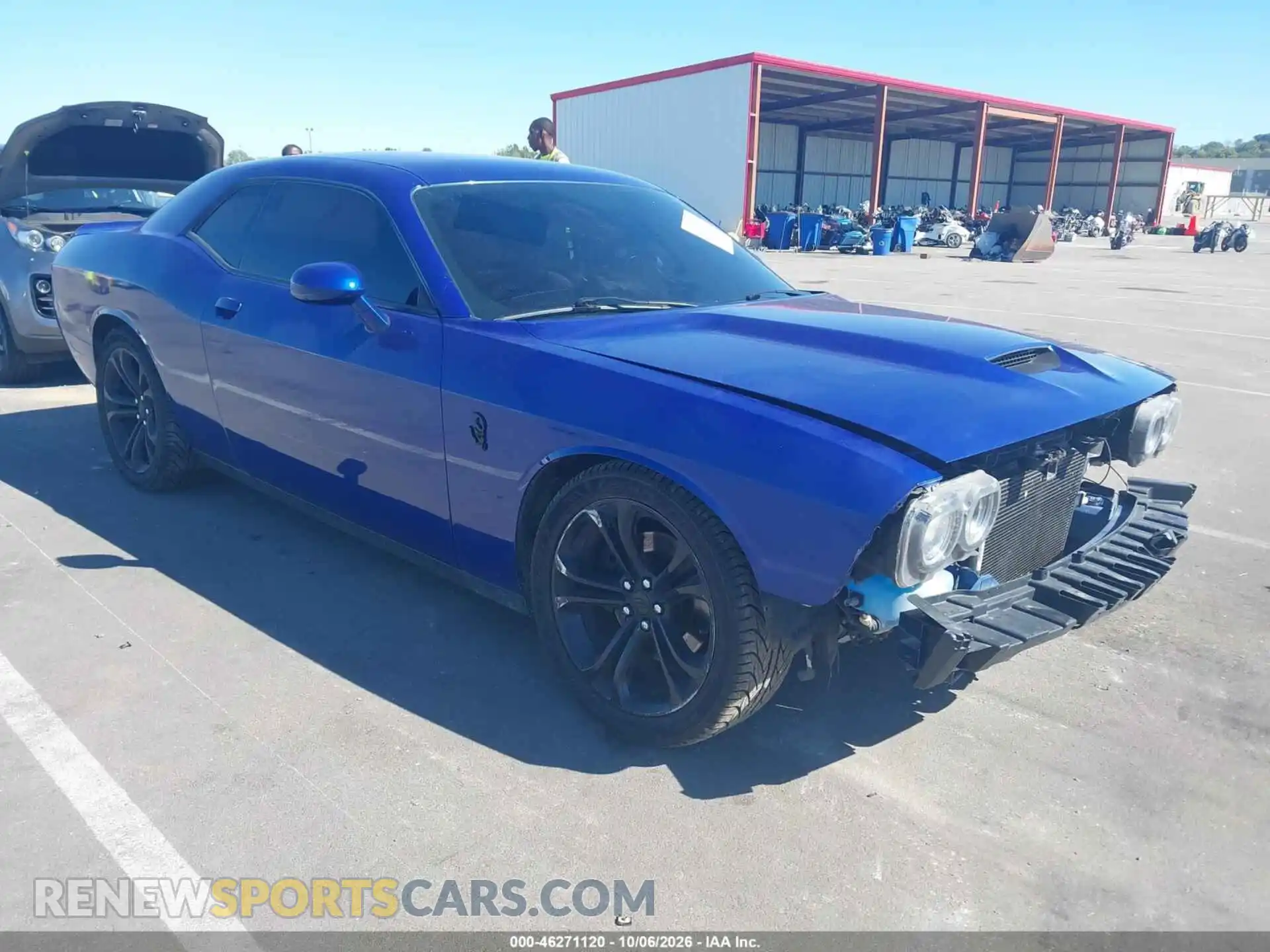 1 Photograph of a damaged car 2C3CDZBT4MH546304 DODGE CHALLENGER 2021