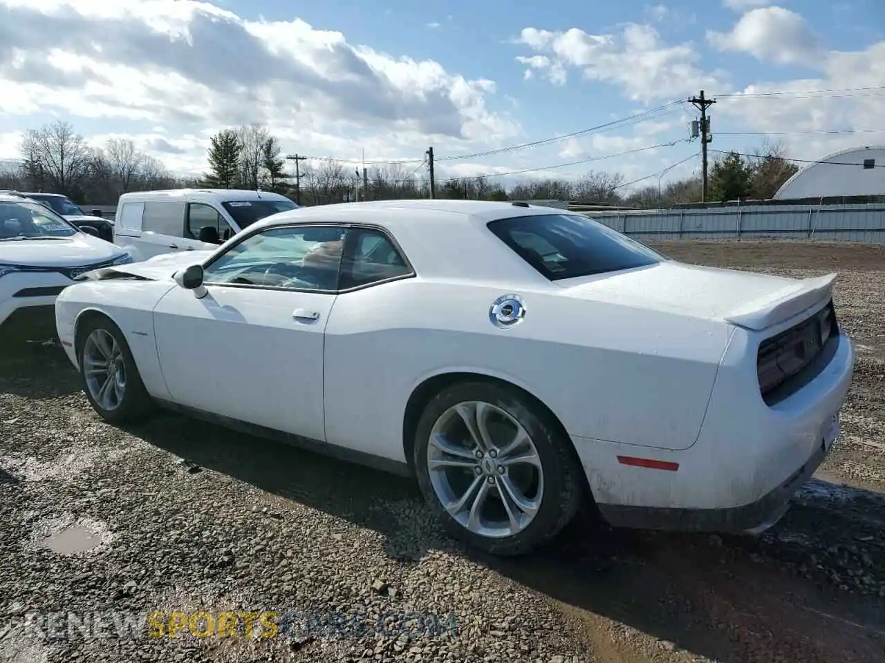 2 fotografías del automóvil dañado 2C3CDZBT4MH546402 DODGE CHALLENGER 2021