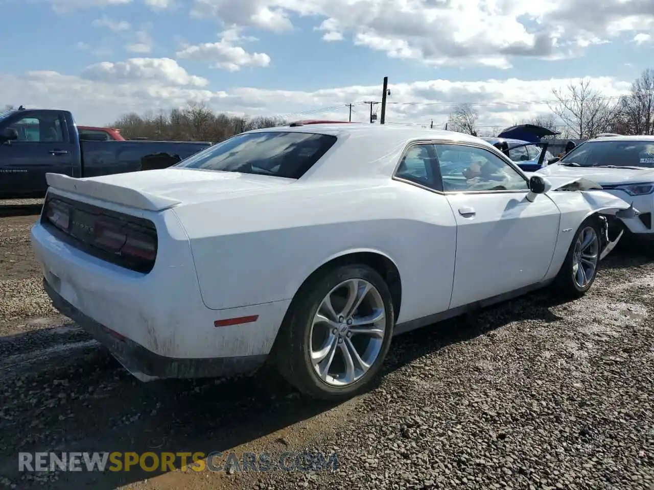 3 fotografías del automóvil dañado 2C3CDZBT4MH546402 DODGE CHALLENGER 2021