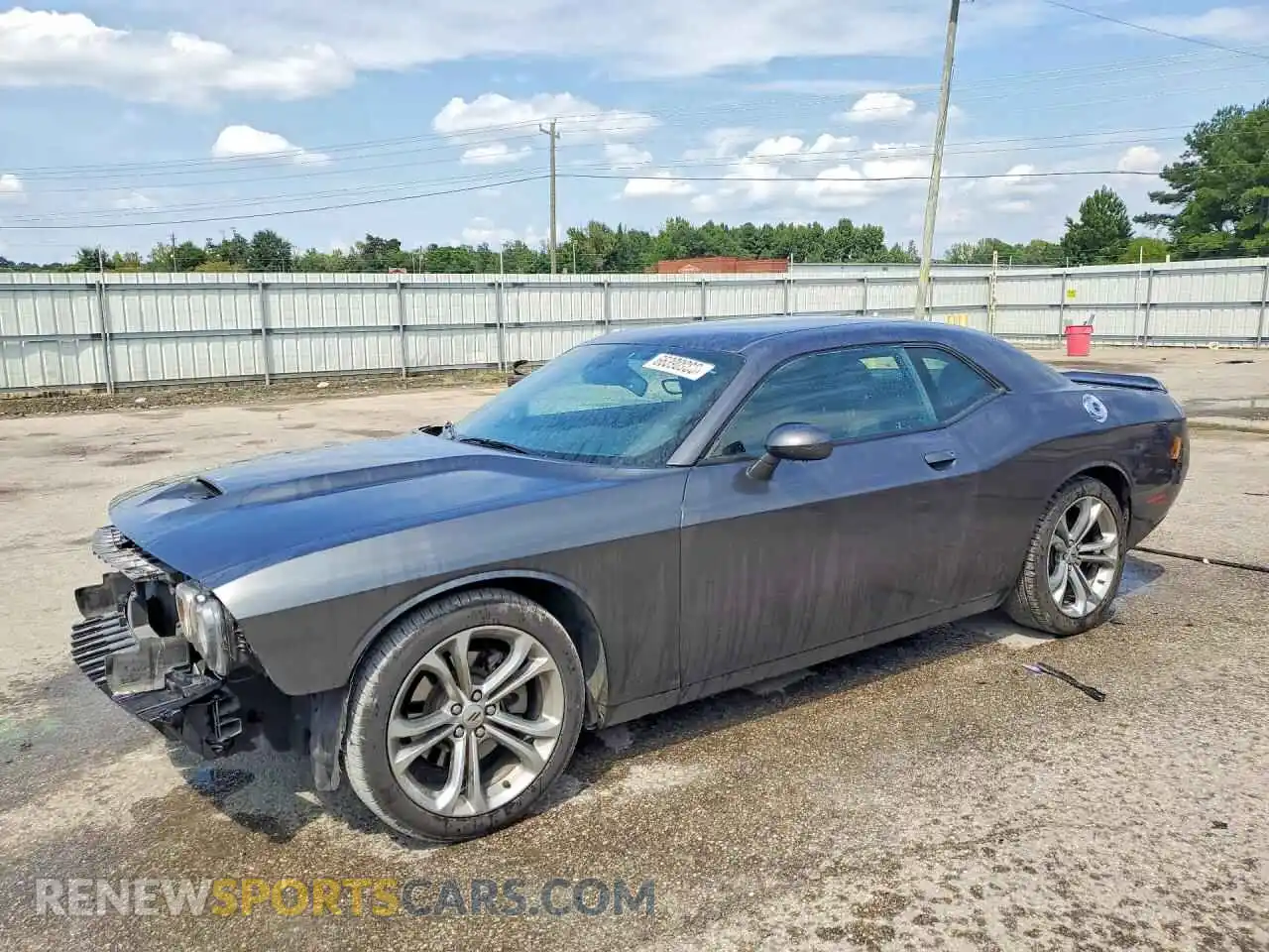 1 Фотография поврежденного автомобиля 2C3CDZBT4MH551647 DODGE CHALLENGER 2021